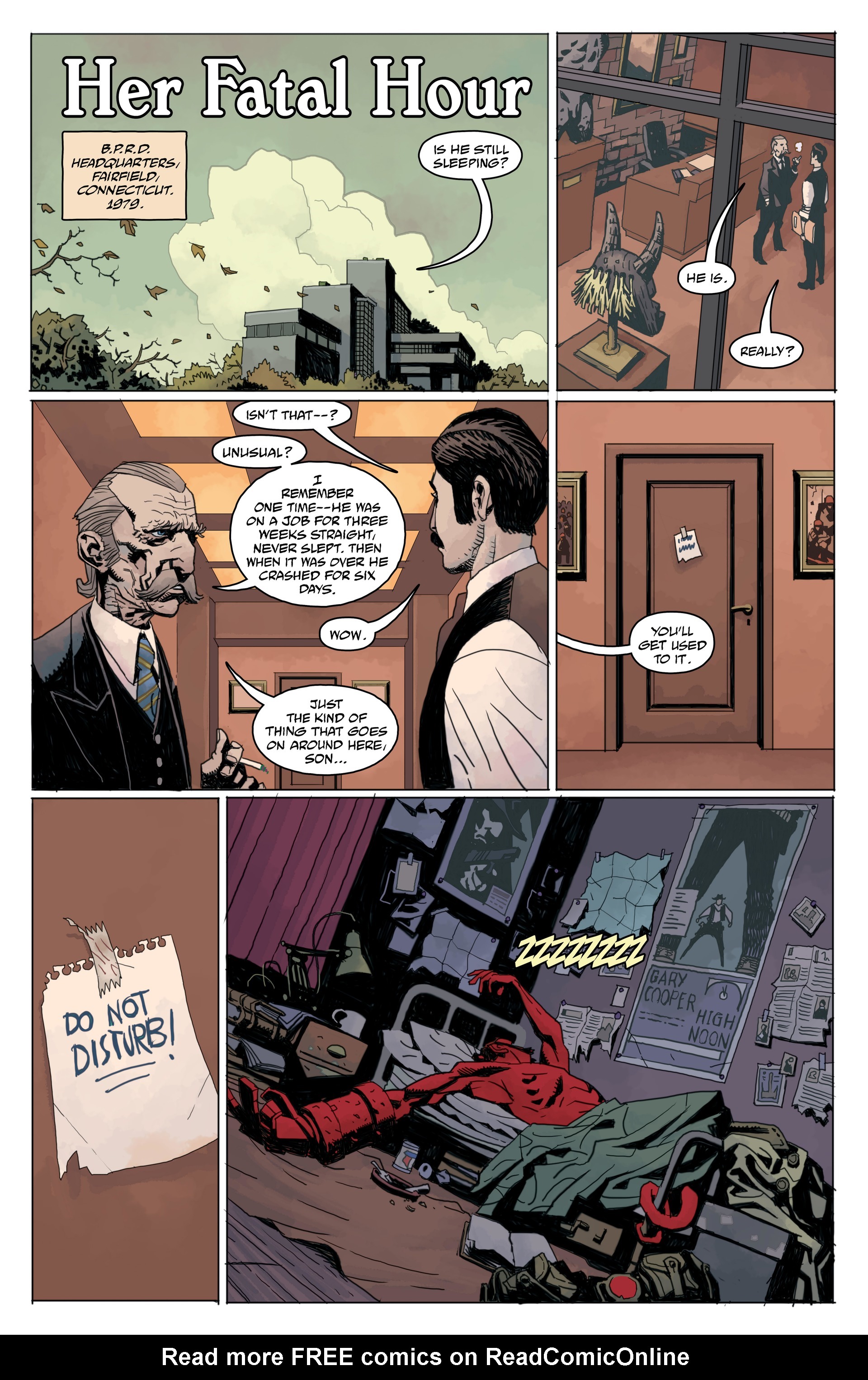 Read online Hellboy and the B.P.R.D.: The Return of Effie Kolb and Others comic -  Issue # TPB (Part 1) - 81