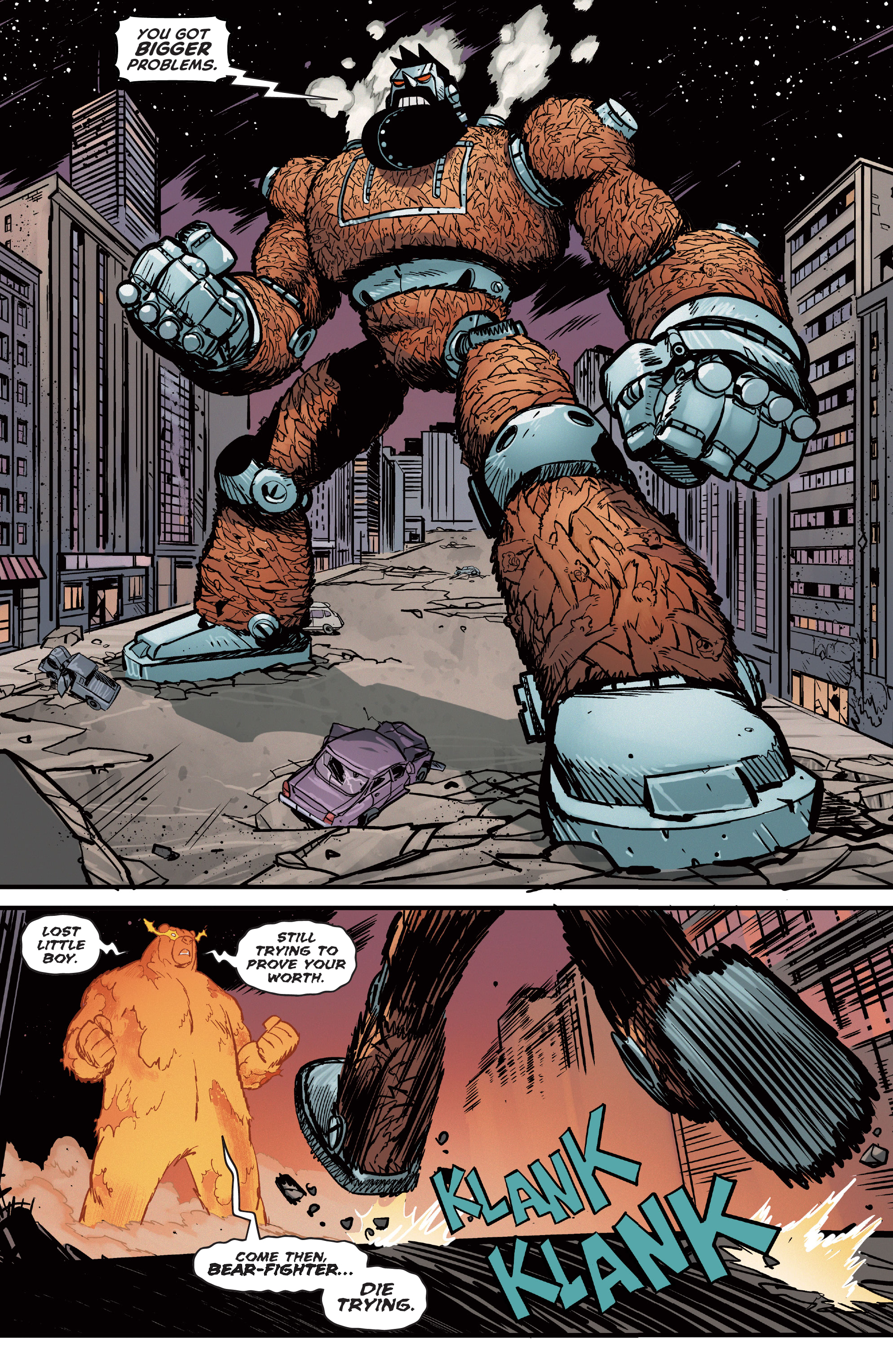 Read online Shirtless Bear-Fighter! 2 comic -  Issue #7 - 10