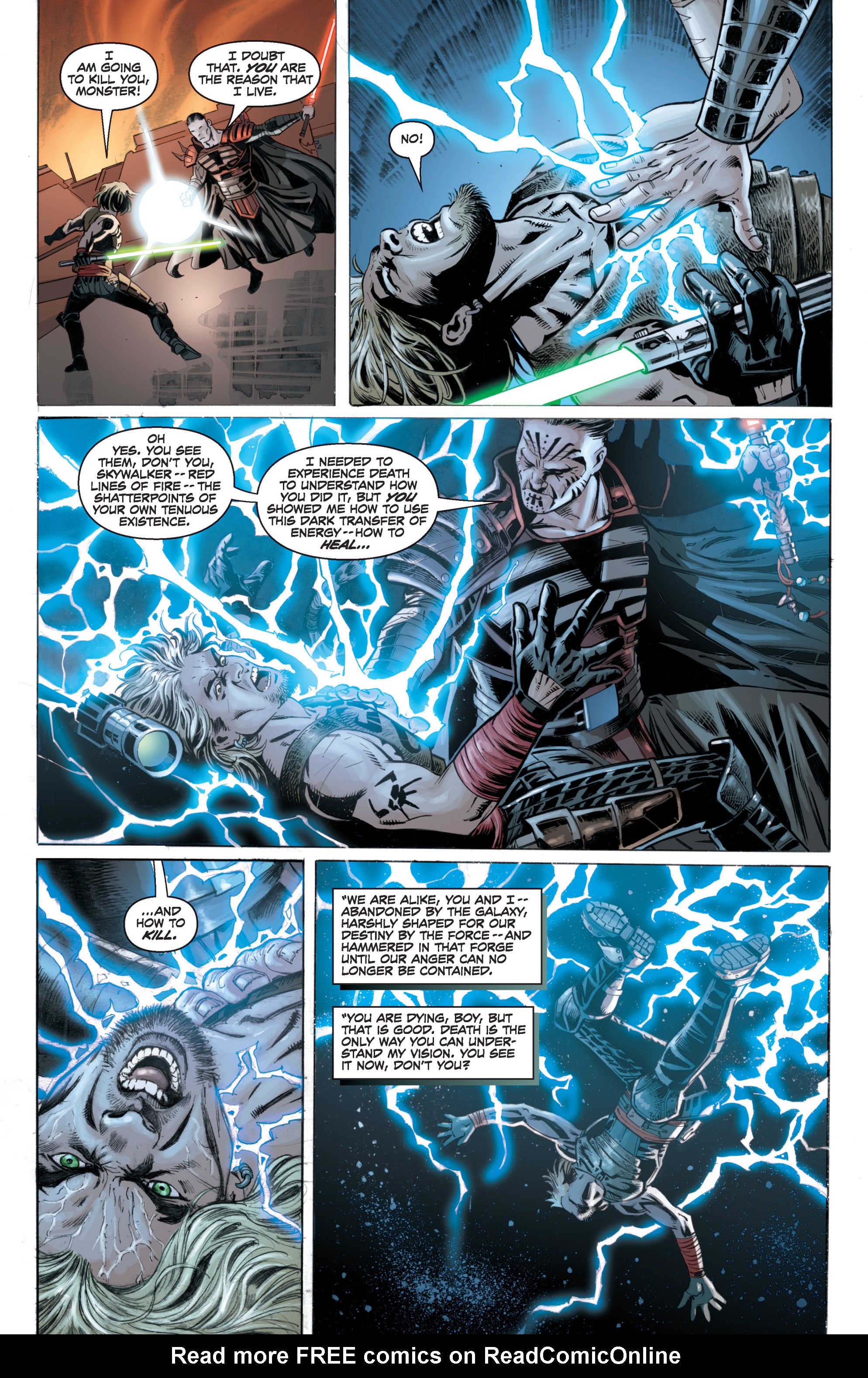 Read online Star Wars: Legacy War comic -  Issue #6 - 9