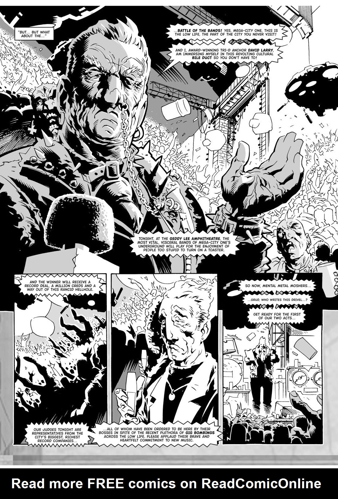 Read online Mega-City Undercover comic -  Issue # TPB 1 - 138
