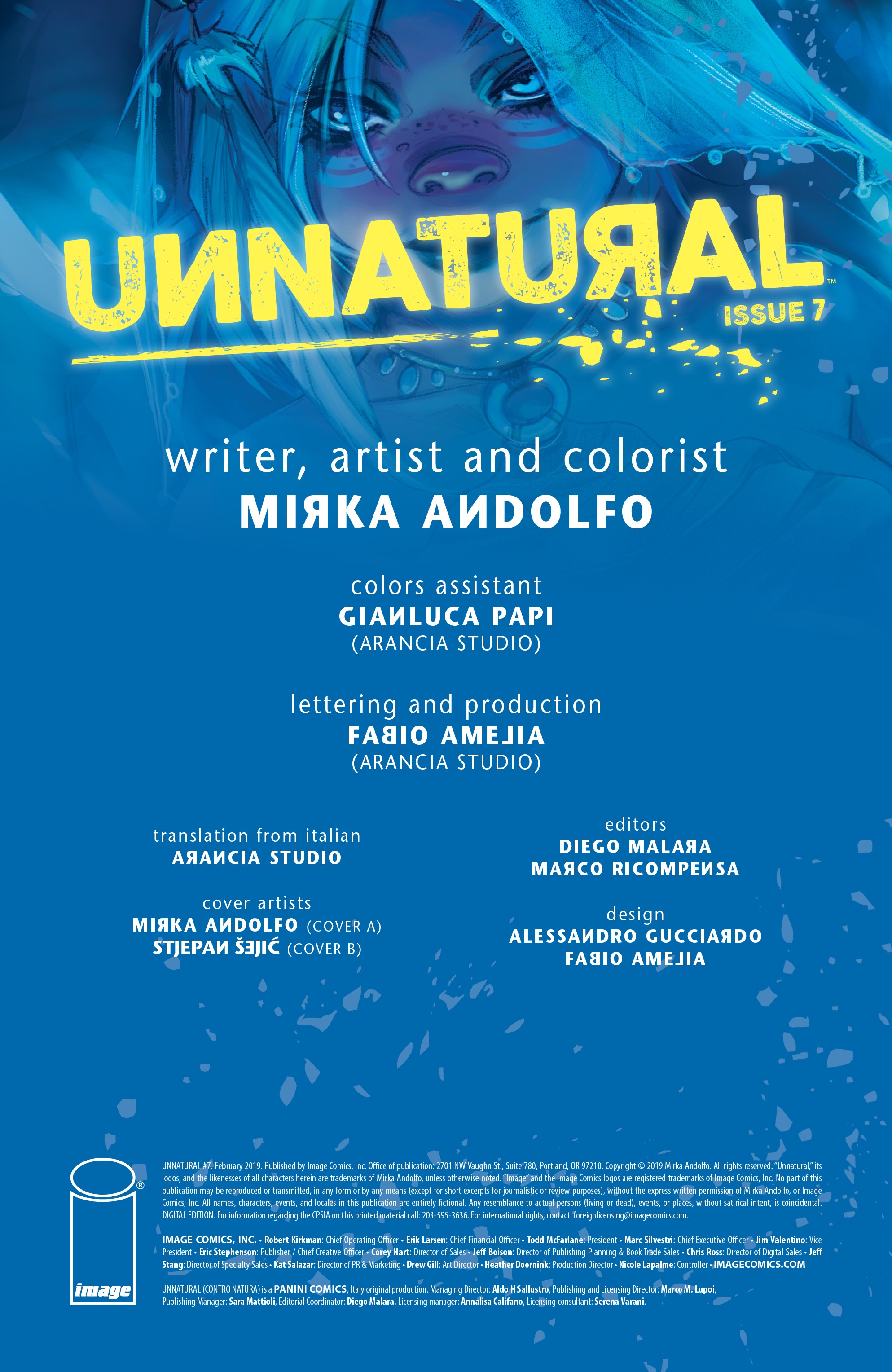 Read online Unnatural comic -  Issue #7 - 2