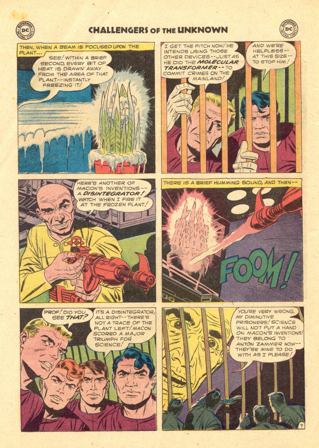 Read online Challengers of the Unknown (1958) comic -  Issue #78 - 9