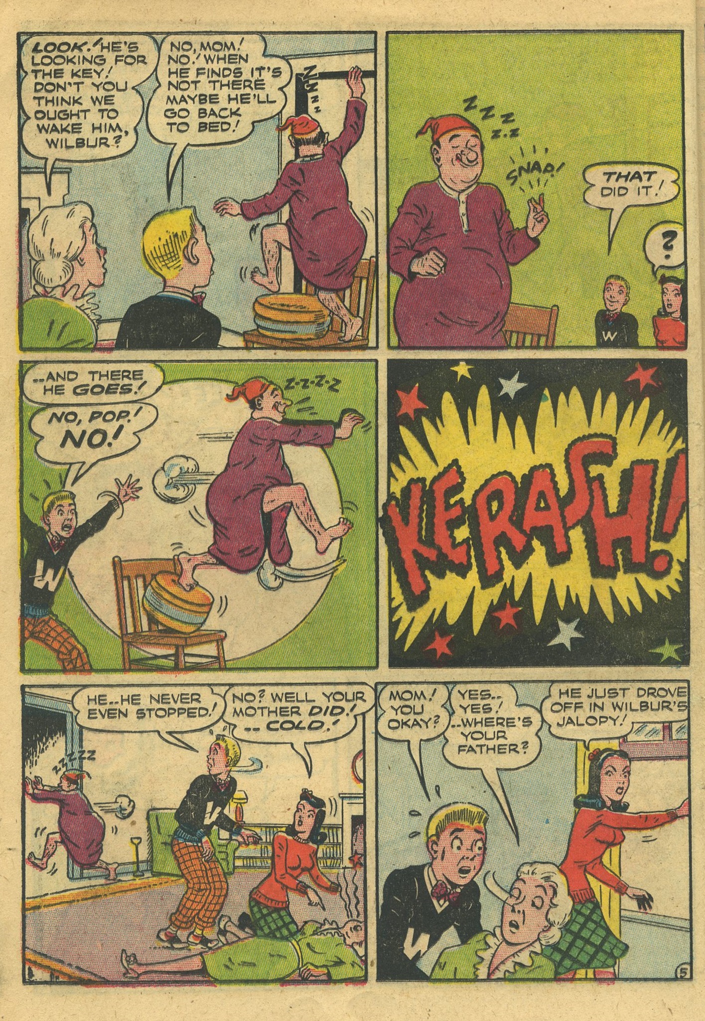 Read online Wilbur Comics comic -  Issue #17 - 19