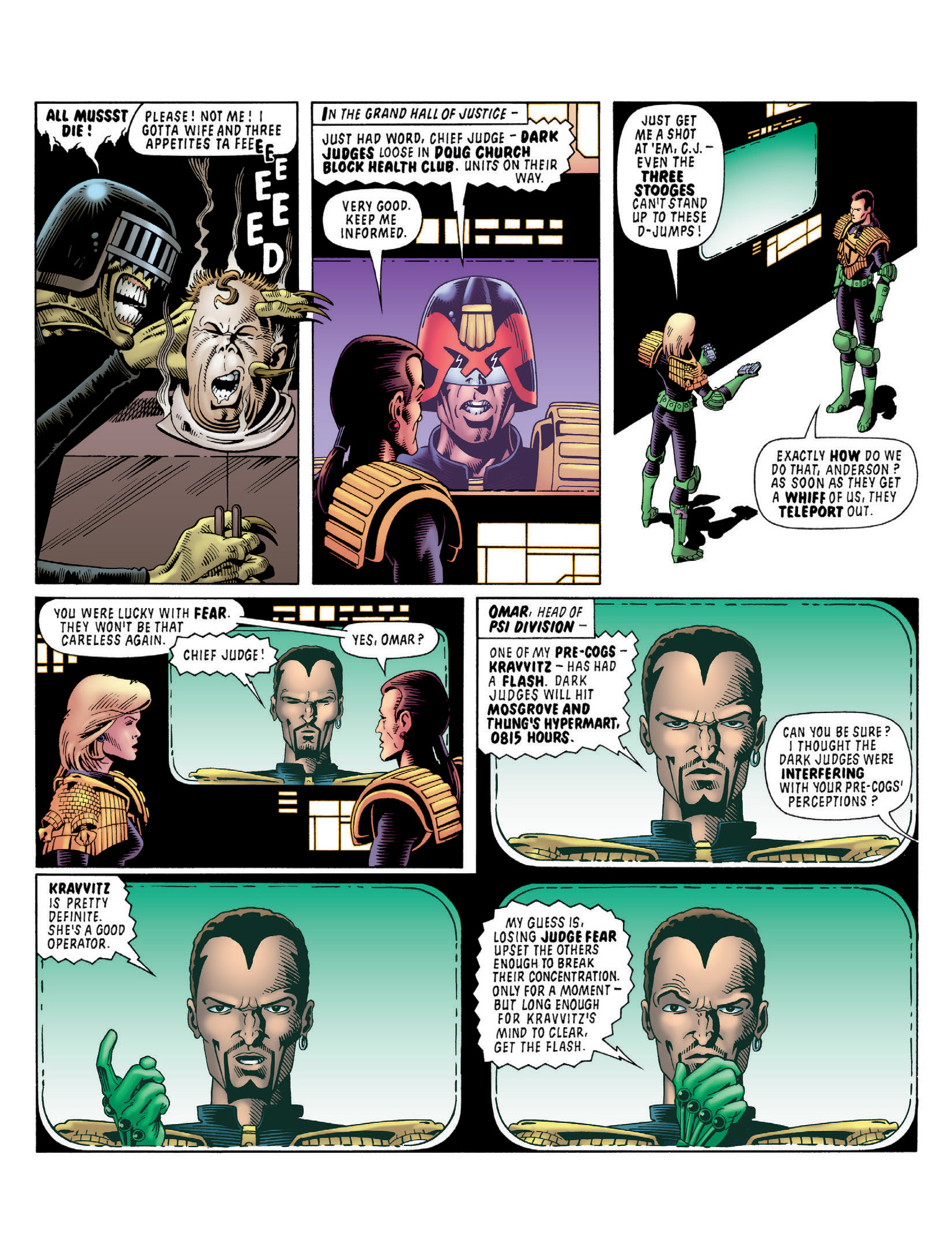 Read online Essential Judge Dredd: Dredd Vs Death comic -  Issue # TPB (Part 2) - 6