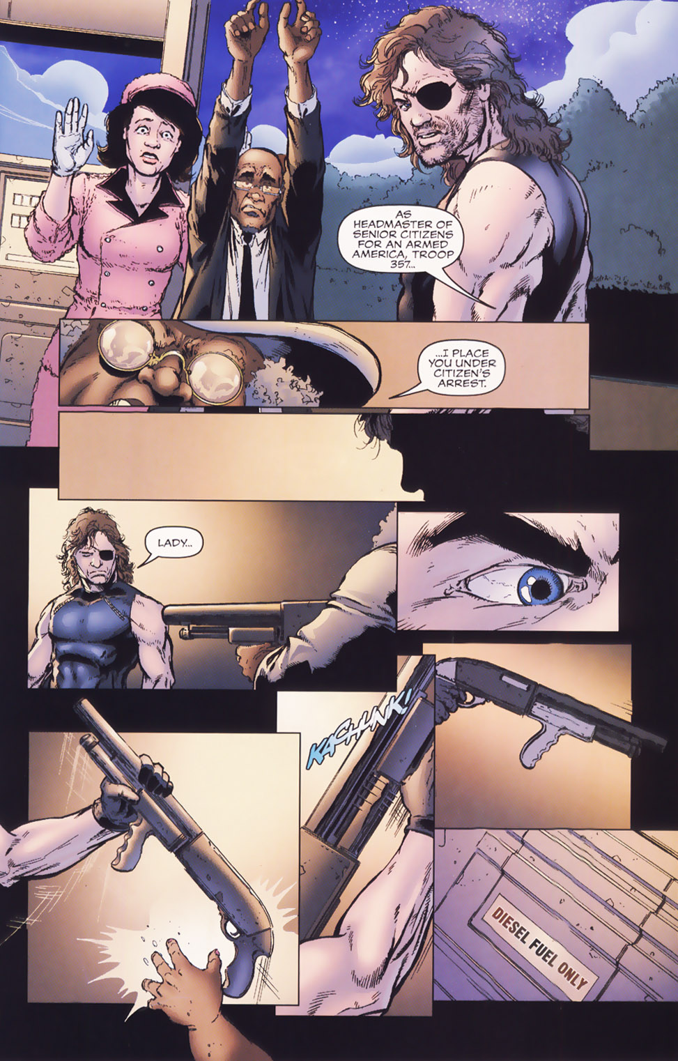 Read online John Carpenter's Snake Plissken Chronicles comic -  Issue #3 - 21