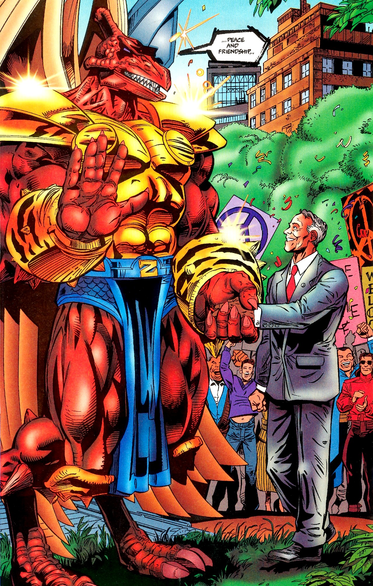 Read online Leonard Nimoy's Primortals (1995) comic -  Issue #7 - 13
