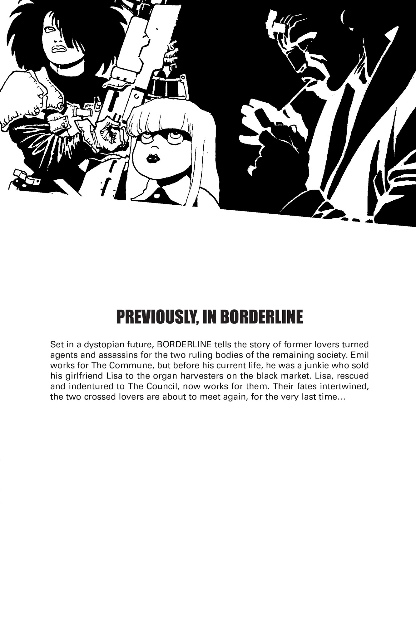 Read online Borderline comic -  Issue # TPB 3 - 4