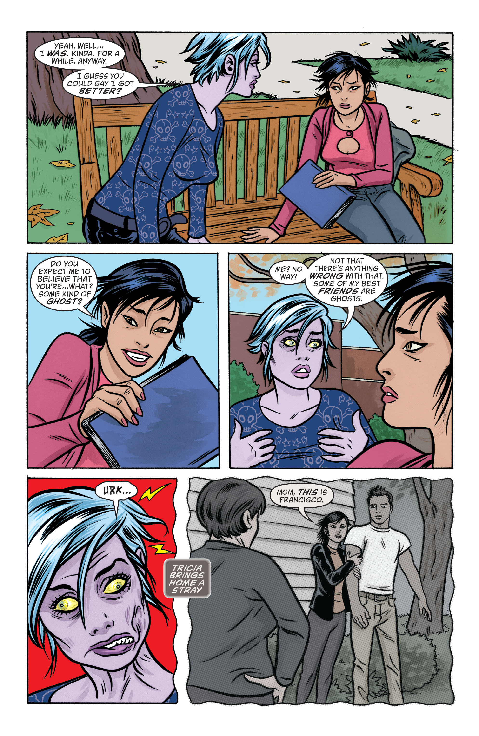 Read online iZombie comic -  Issue # _TPB 2 - uVampire - 113