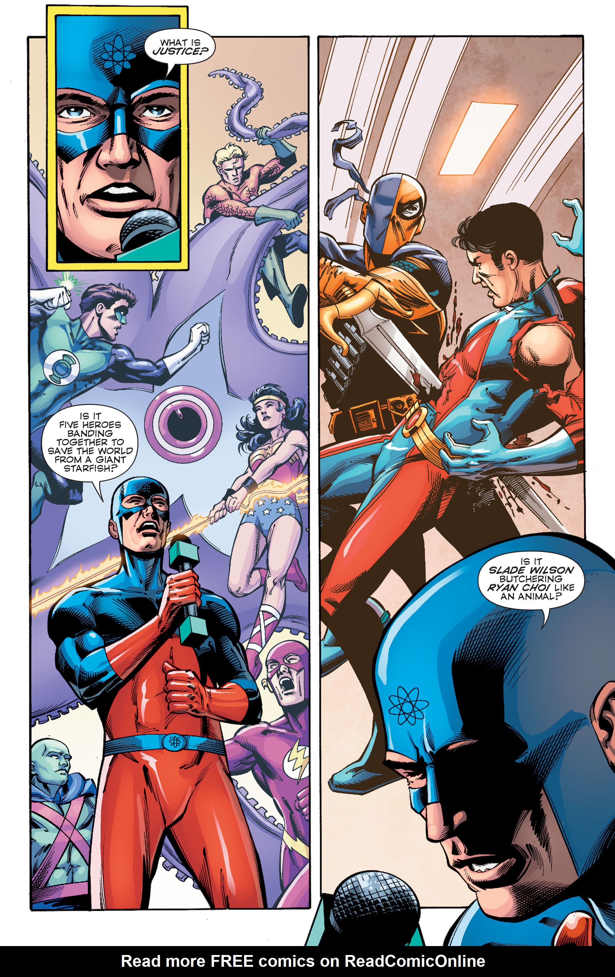 Read online Convergence Atom comic -  Issue #1 - 9