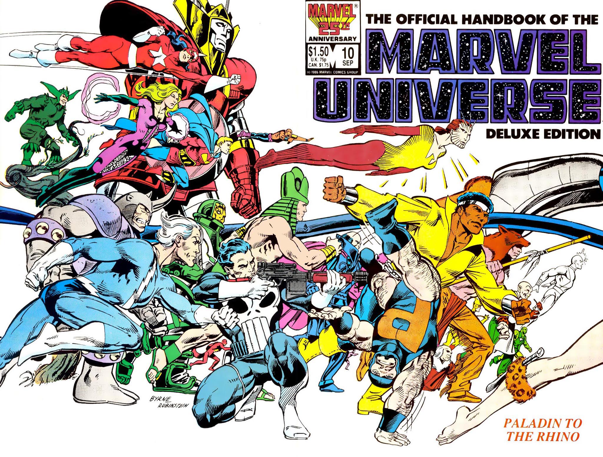 Read online The Official Handbook of the Marvel Universe Deluxe Edition comic -  Issue #10 - 1