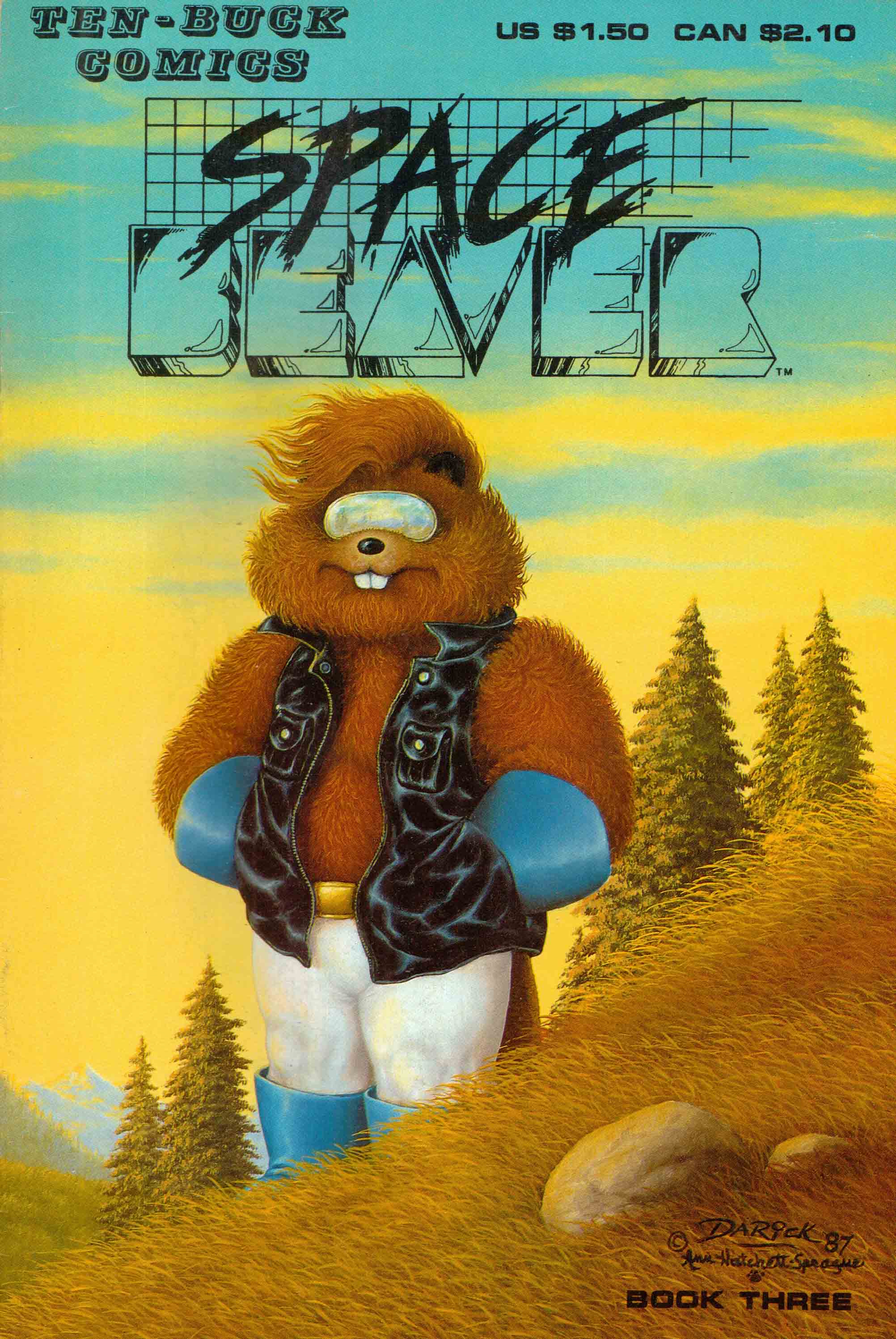 Read online Space Beaver comic -  Issue #3 - 1