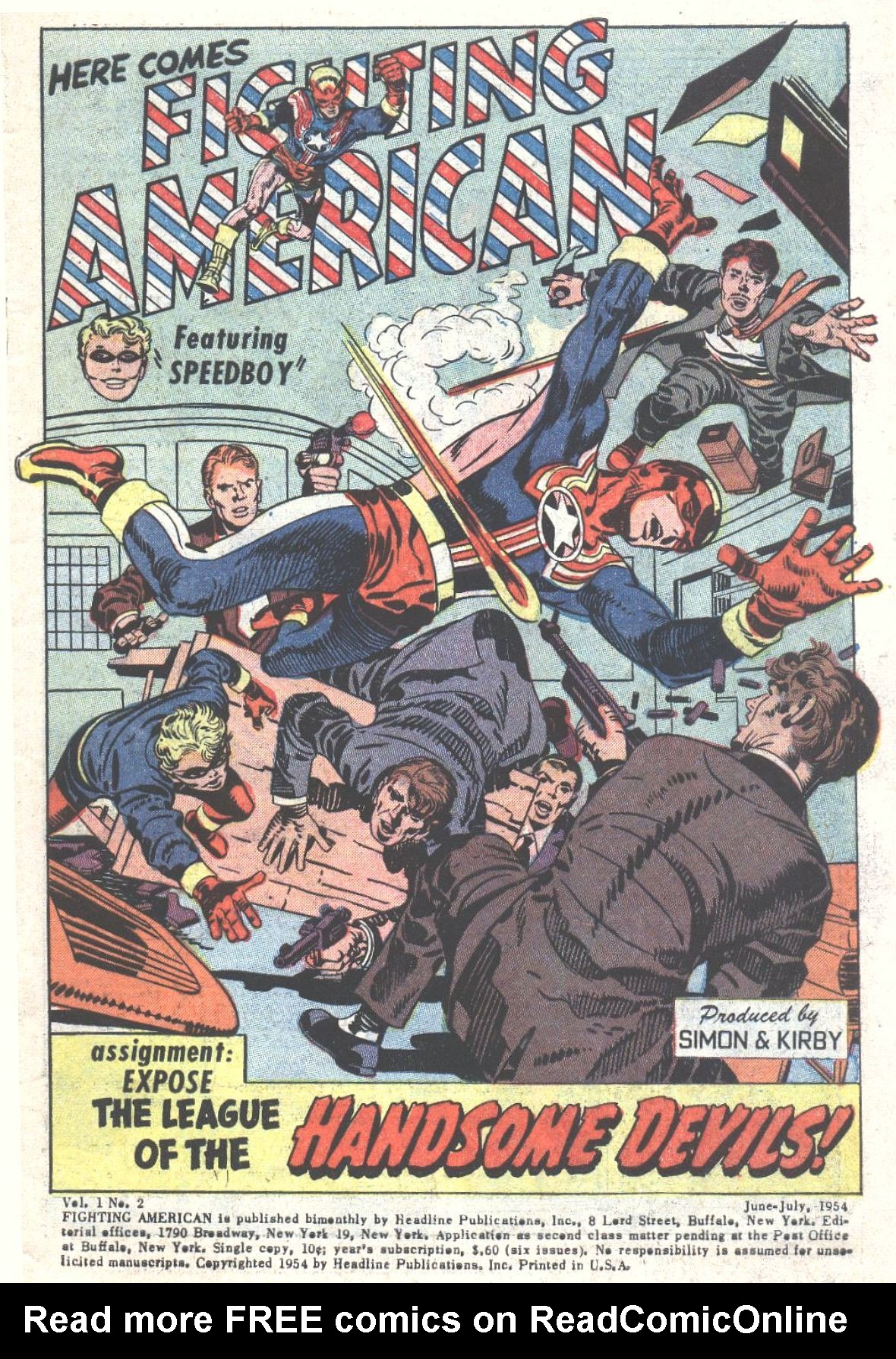 Read online Fighting American (1954) comic -  Issue #2 - 3