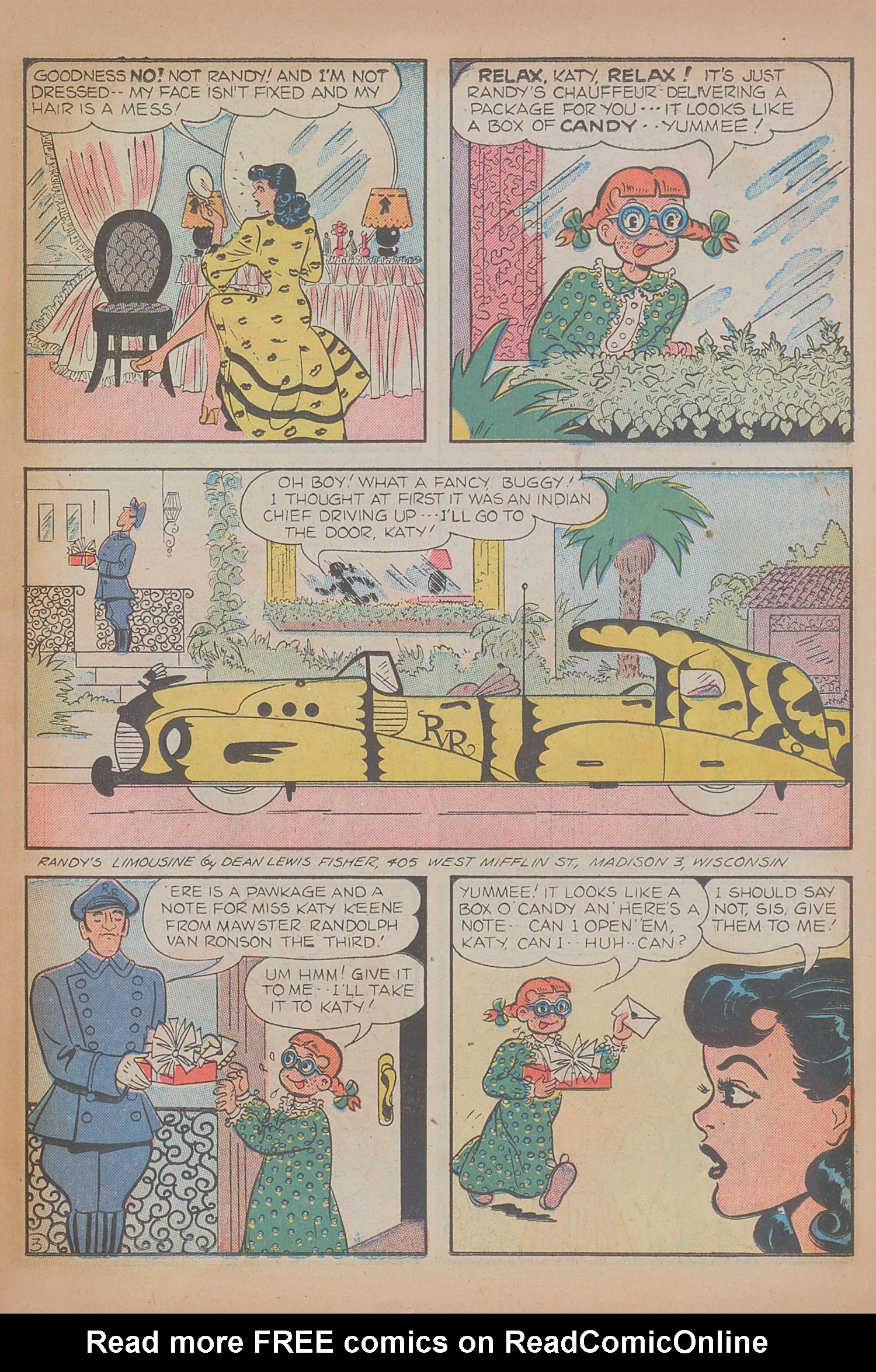Read online Katy Keene (1949) comic -  Issue #4 - 13