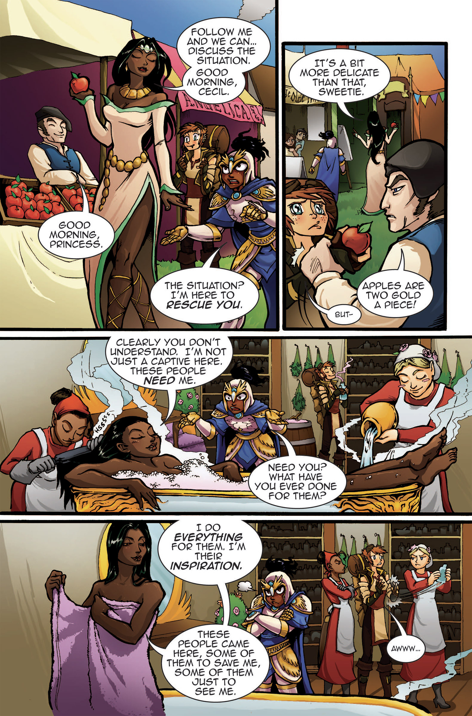 Read online Princeless Vol 2 comic -  Issue #3 - 2