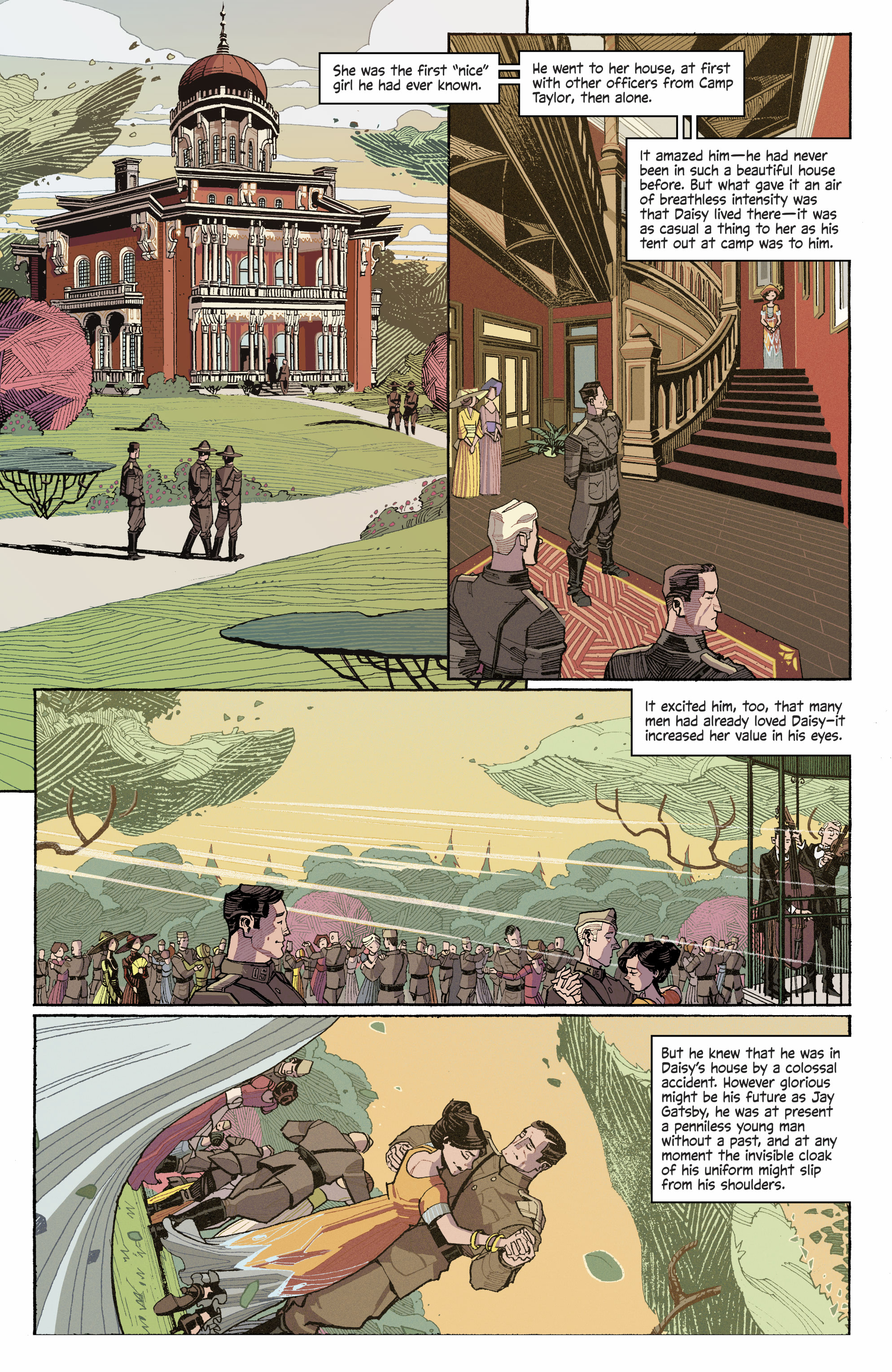 Read online The Great Gatsby comic -  Issue #6 - 15