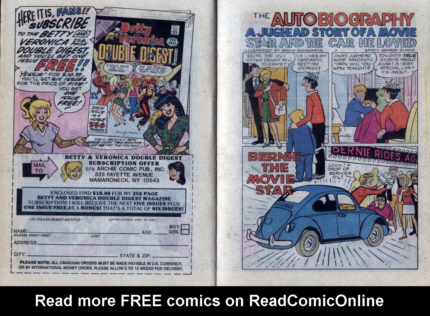 Read online Archie...Archie Andrews, Where Are You? Digest Magazine comic -  Issue #59 - 7