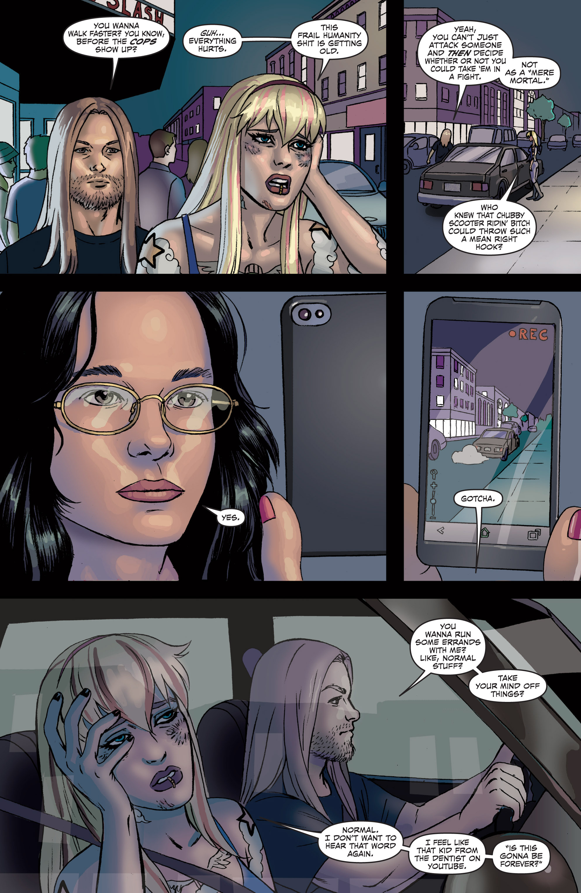Read online Mercy Sparx (2013) comic -  Issue #3 - 12