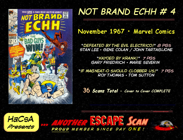 Read online Not Brand Echh comic -  Issue #4 - 36