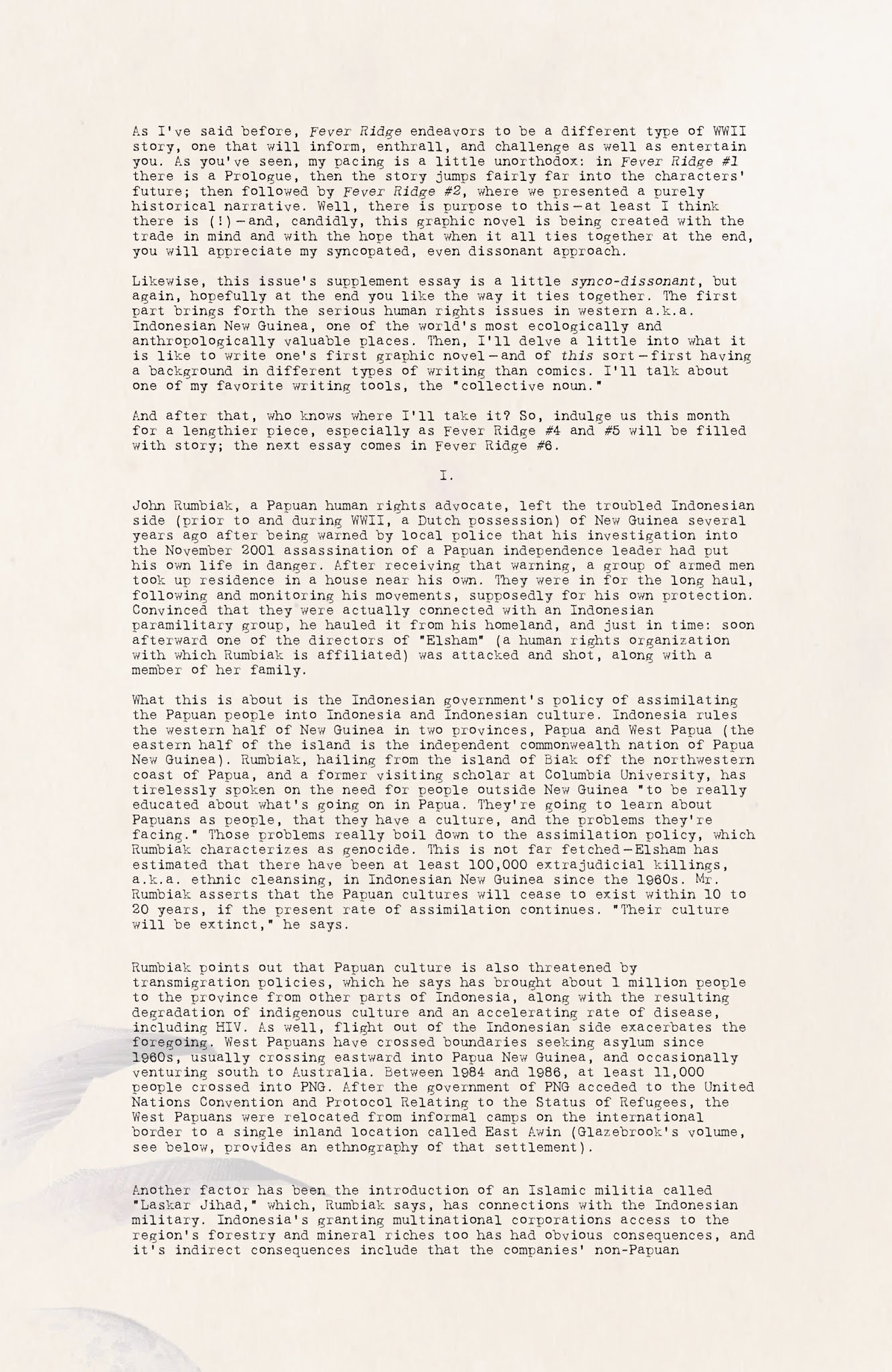 Read online Fever Ridge: A Tale of MacArthur's Jungle War comic -  Issue #3 - 24