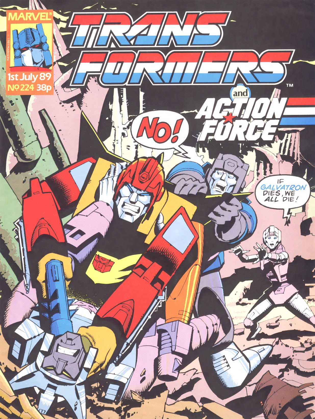 Read online The Transformers (UK) comic -  Issue #224 - 15