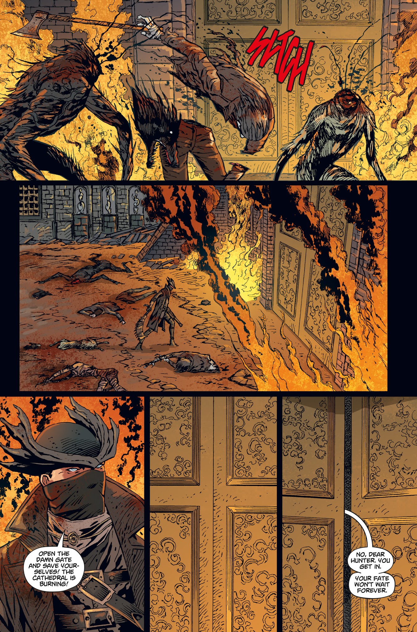 Read online Bloodborne comic -  Issue #1 - 9
