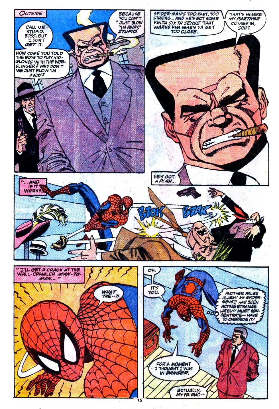 Read online The Spectacular Spider-Man (1976) comic -  Issue #153 - 12