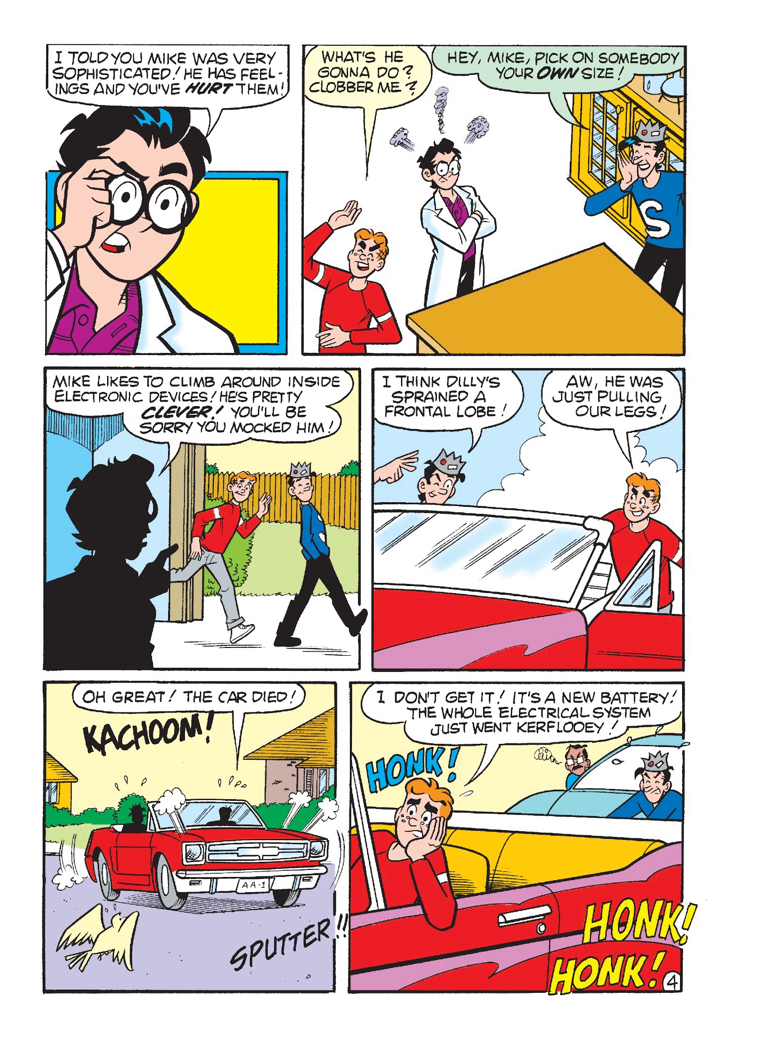 Read online Archie's Funhouse Double Digest comic -  Issue #20 - 134