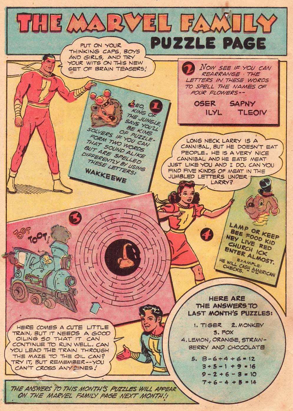 Read online The Marvel Family comic -  Issue #24 - 38