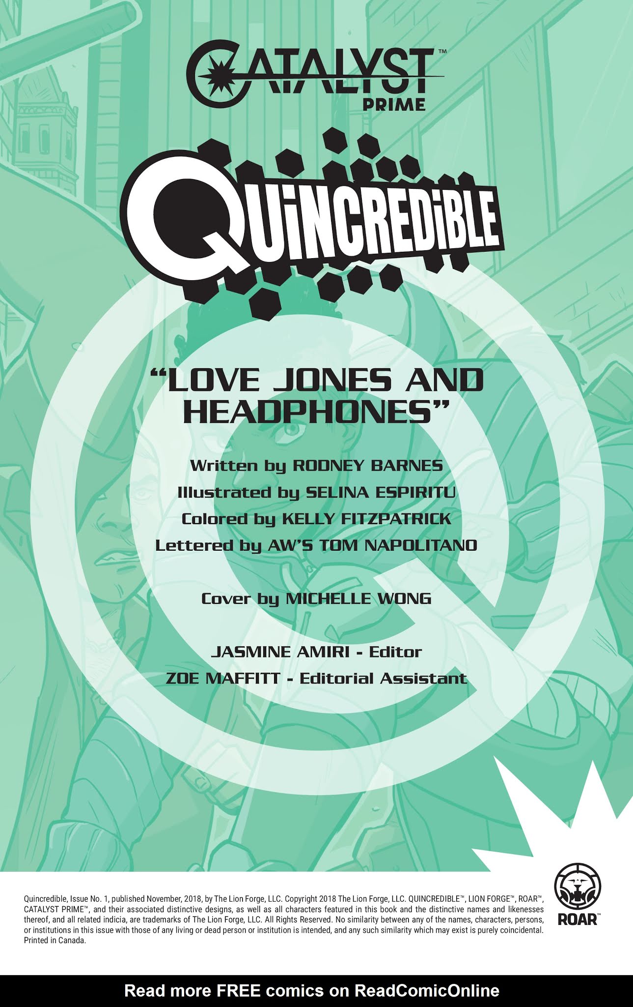 Read online Quincredible comic -  Issue #1 - 2