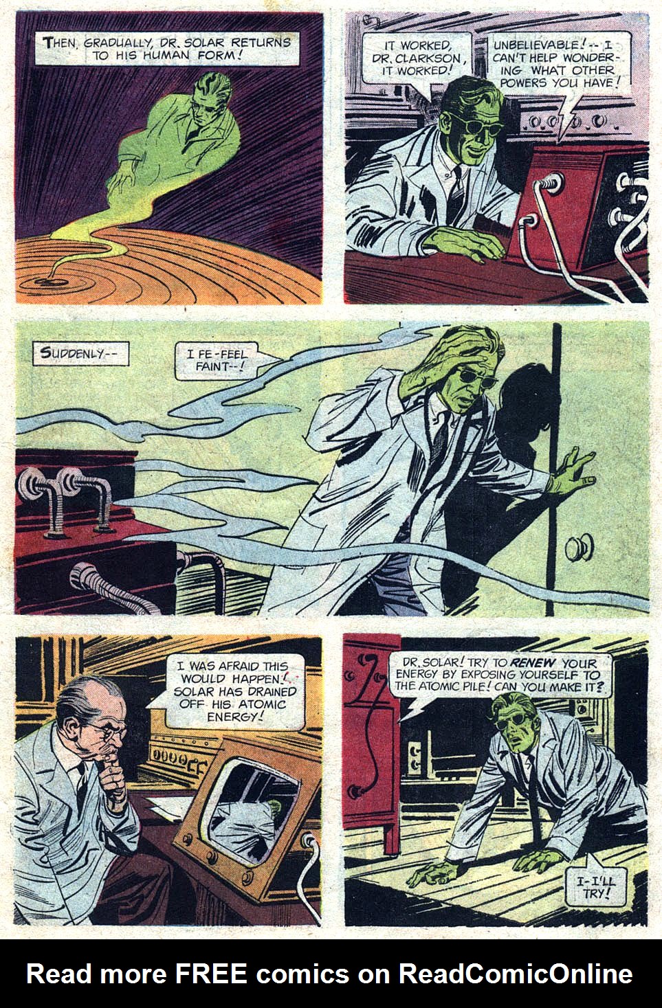 Read online Doctor Solar, Man of the Atom (1962) comic -  Issue #1 - 27