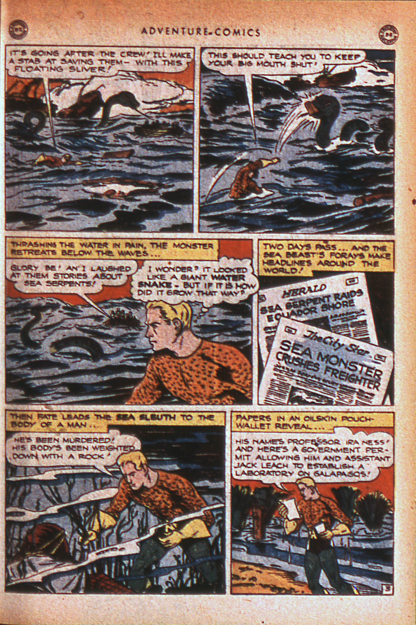 Read online Adventure Comics (1938) comic -  Issue #124 - 36