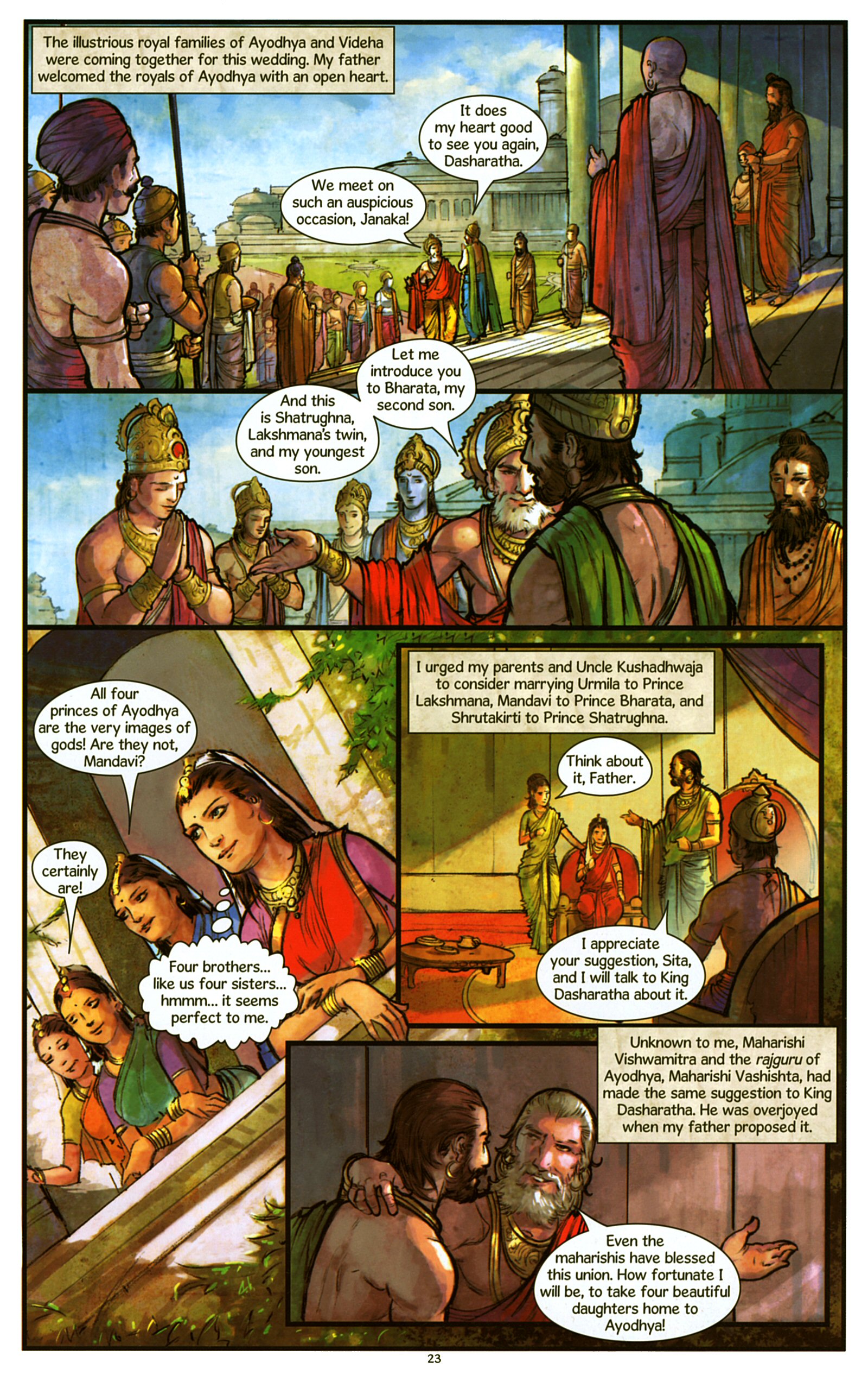 Read online Sita Daughter of the Earth comic -  Issue # TPB - 27