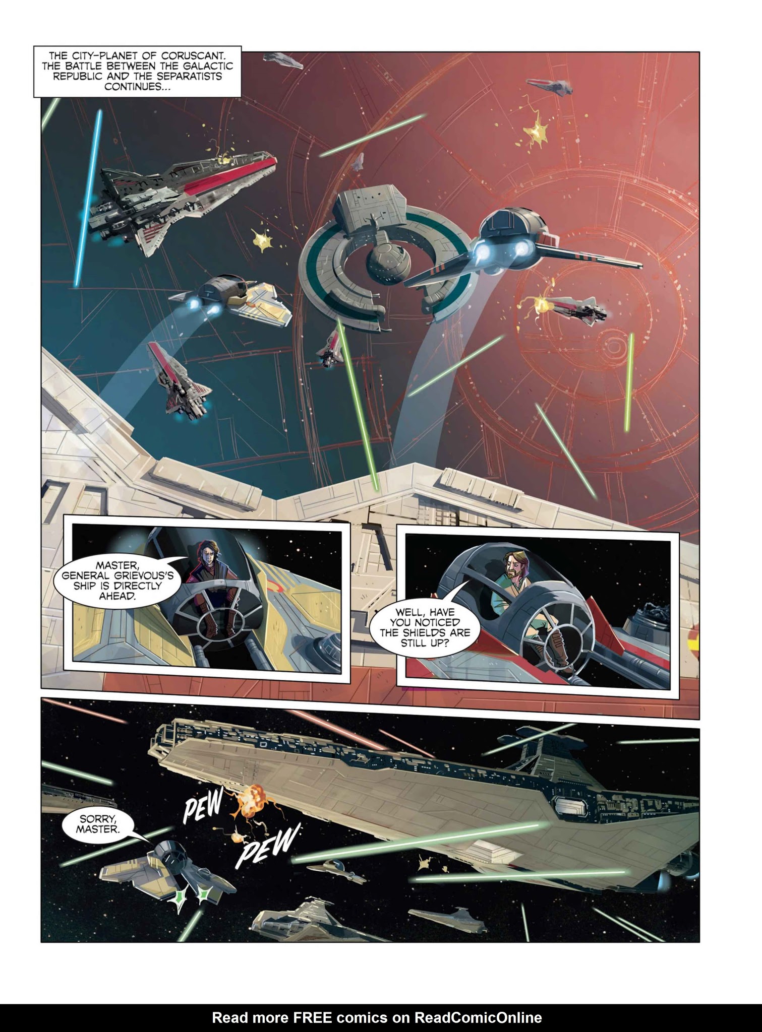 Read online Star Wars: The Prequel Trilogy: A Graphic Novel comic -  Issue # Full - 145