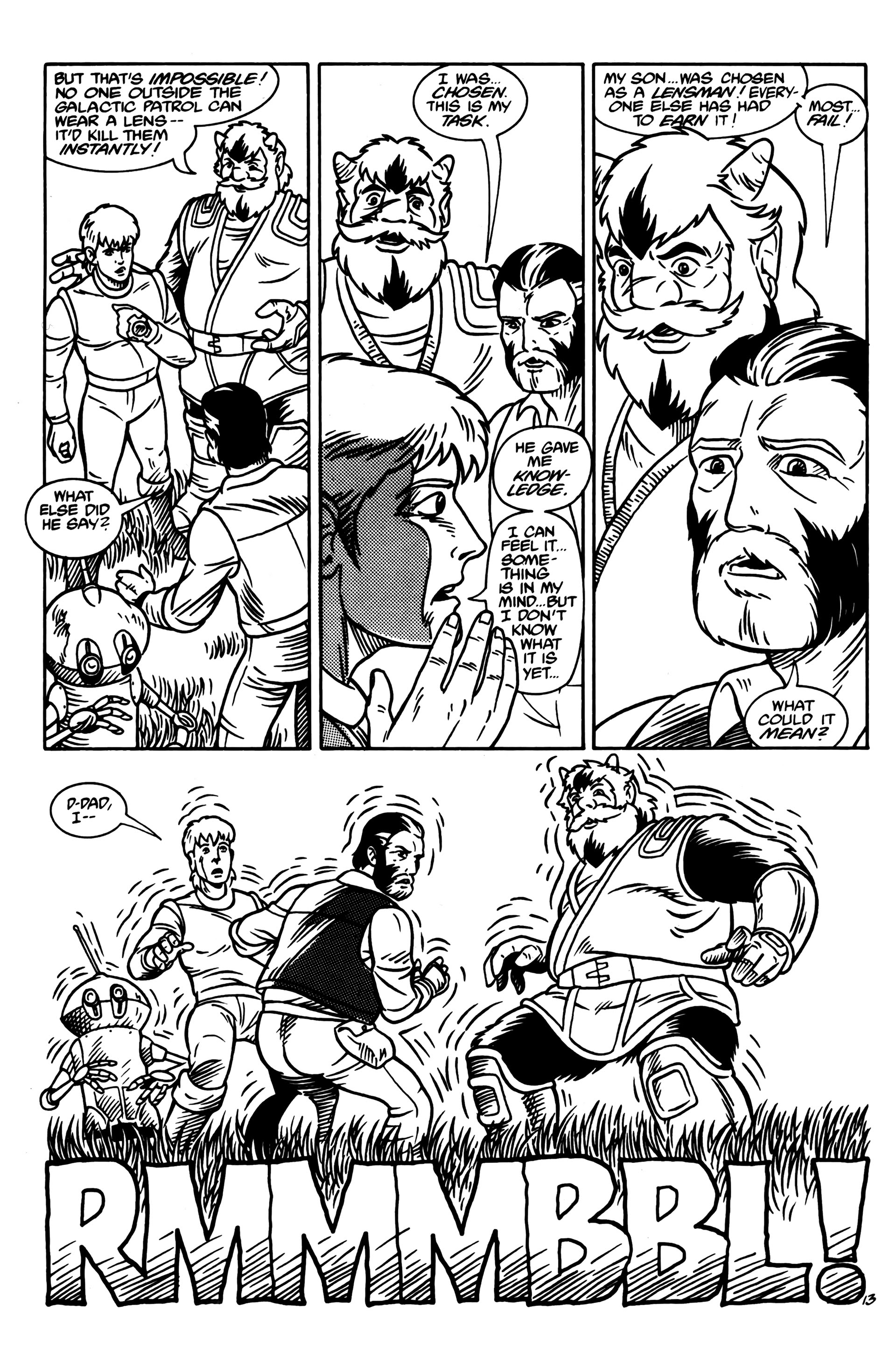 Read online Lensman: The Secret of the Lens comic -  Issue #2 - 15