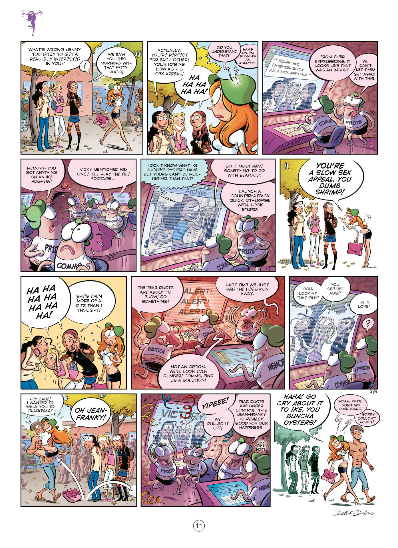 Read online The Bellybuttons comic -  Issue #7 - 11