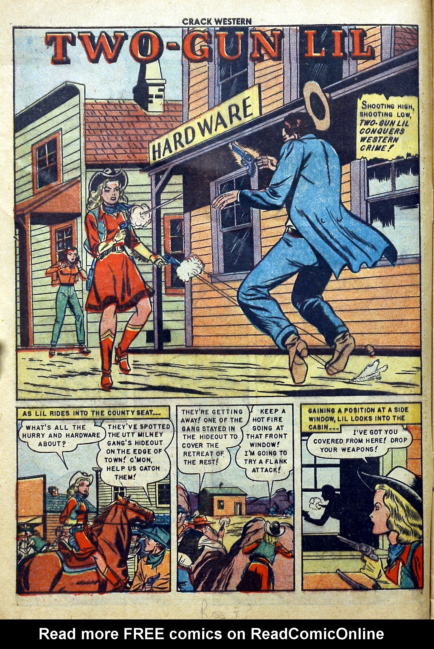 Read online Crack Western comic -  Issue #68 - 12