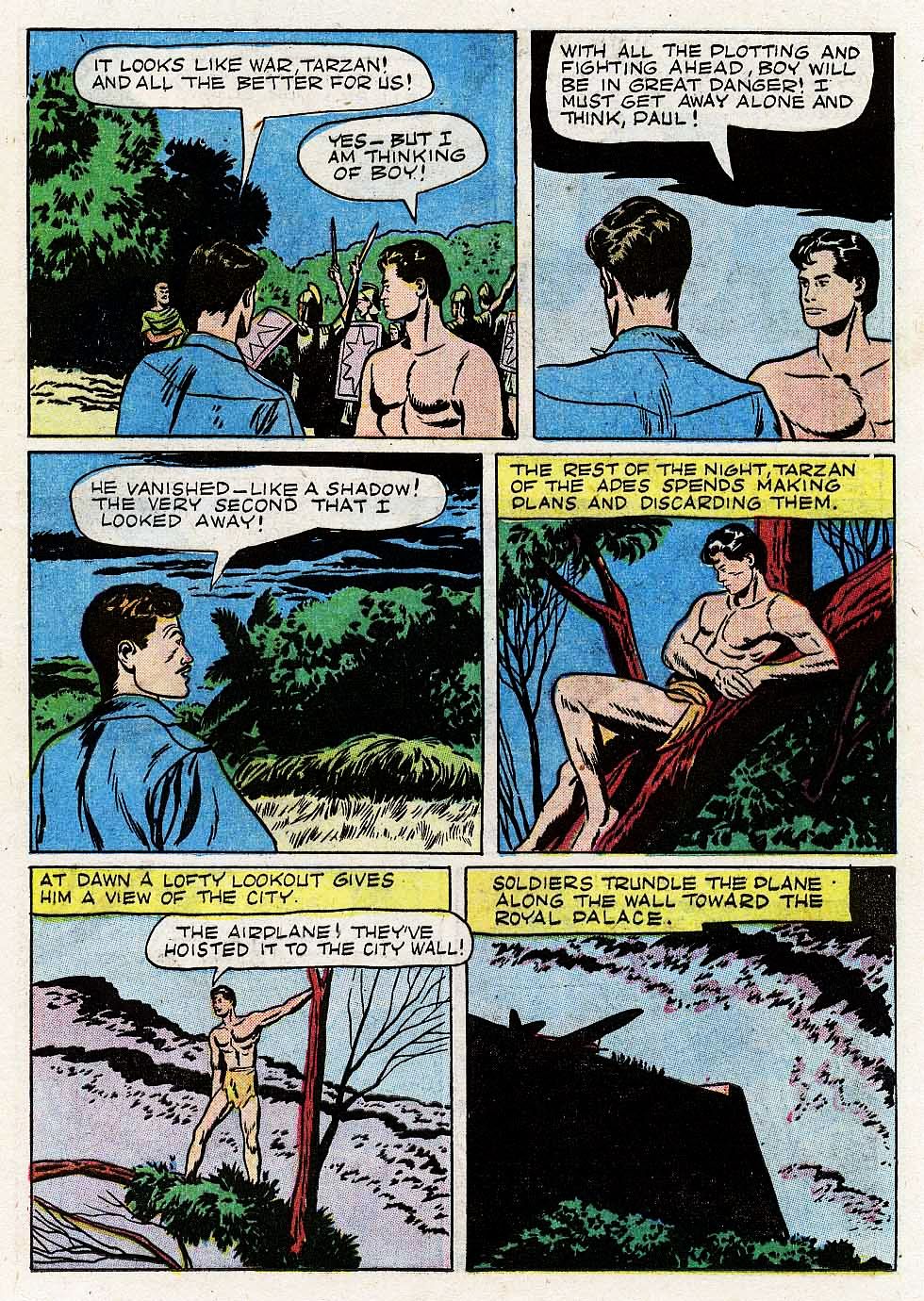 Read online Tarzan (1948) comic -  Issue #14 - 21