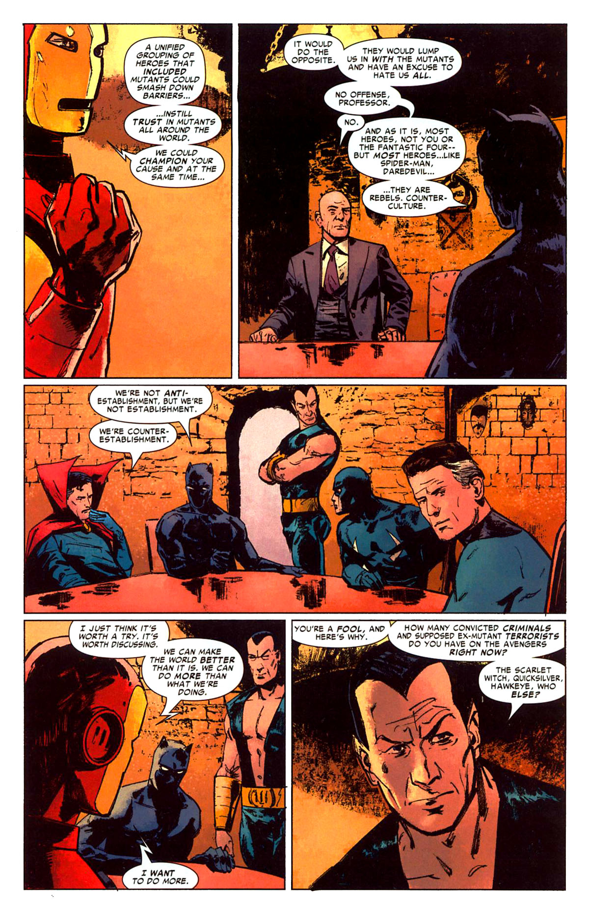 Read online New Avengers: Illuminati (2006) comic -  Issue # Full - 7