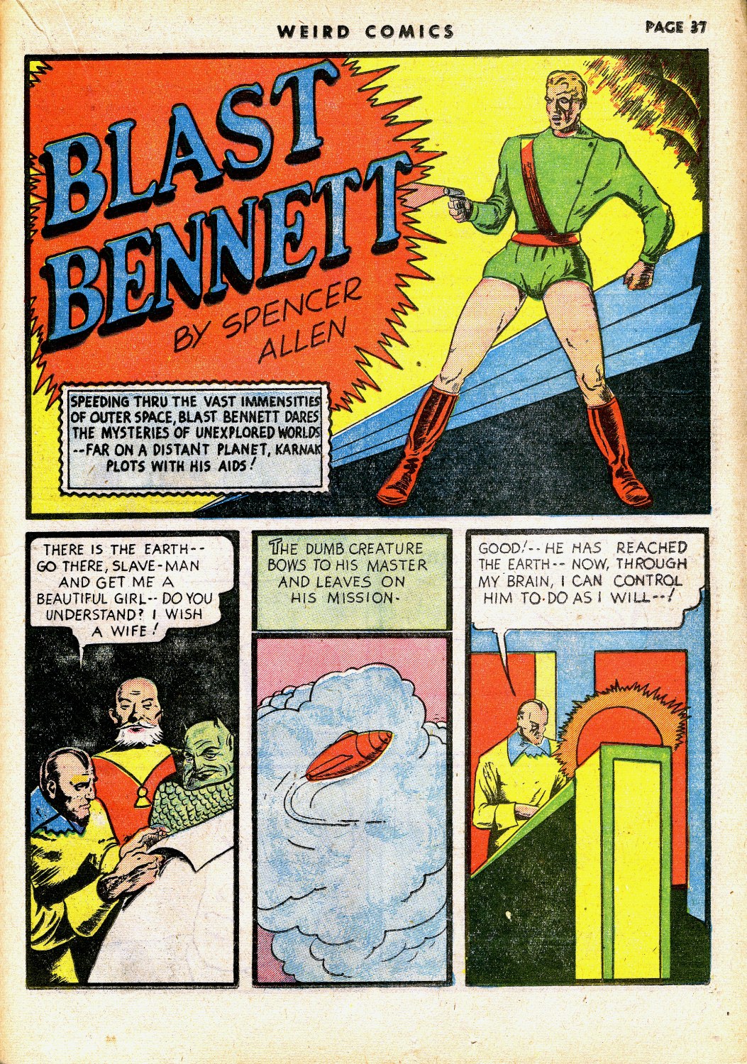 Read online Weird Comics comic -  Issue #7 - 39