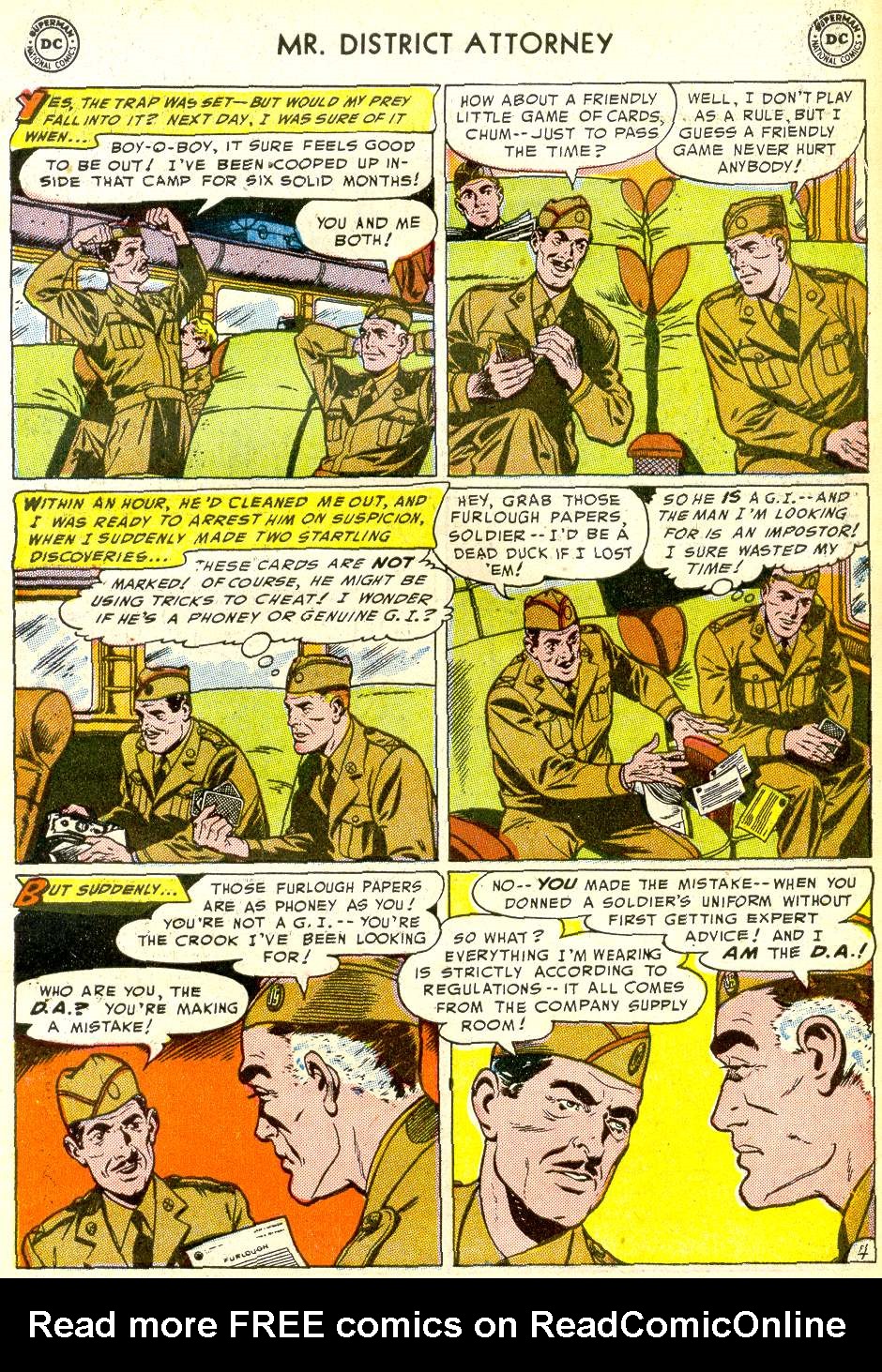 Read online Mr. District Attorney comic -  Issue #38 - 31