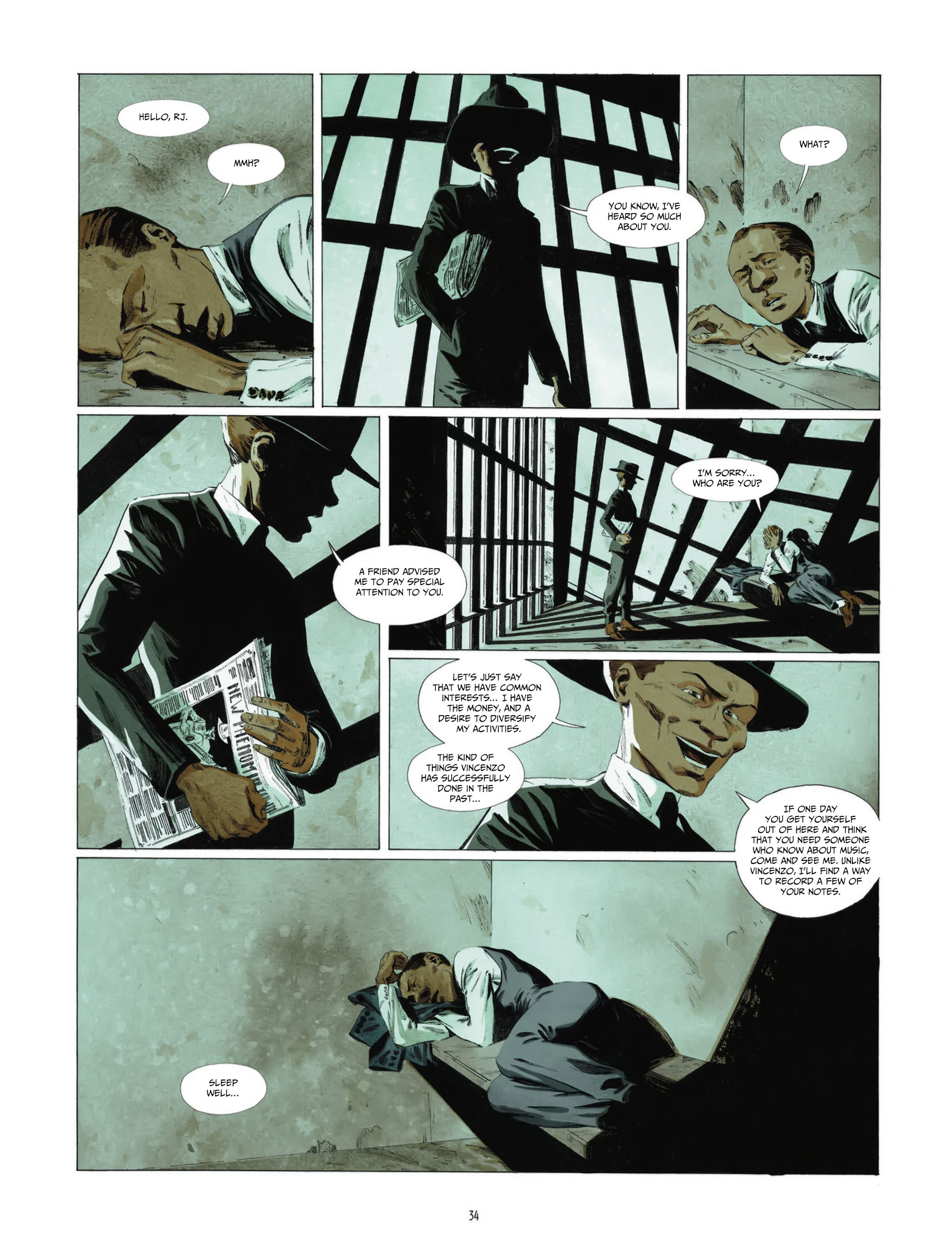 Read online Blue Note comic -  Issue #2 - 34