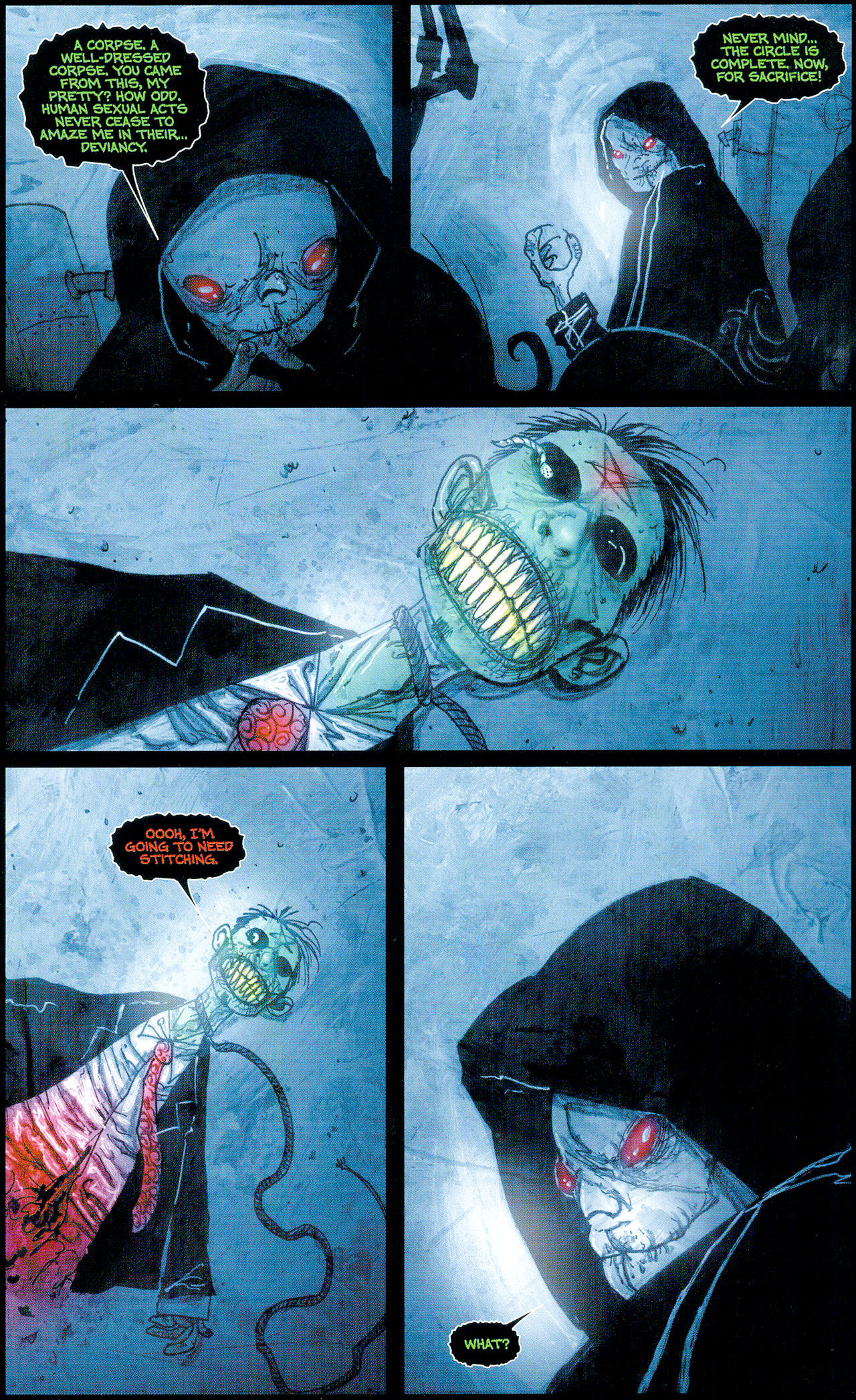Read online Wormwood: Gentleman Corpse comic -  Issue #3 - 26