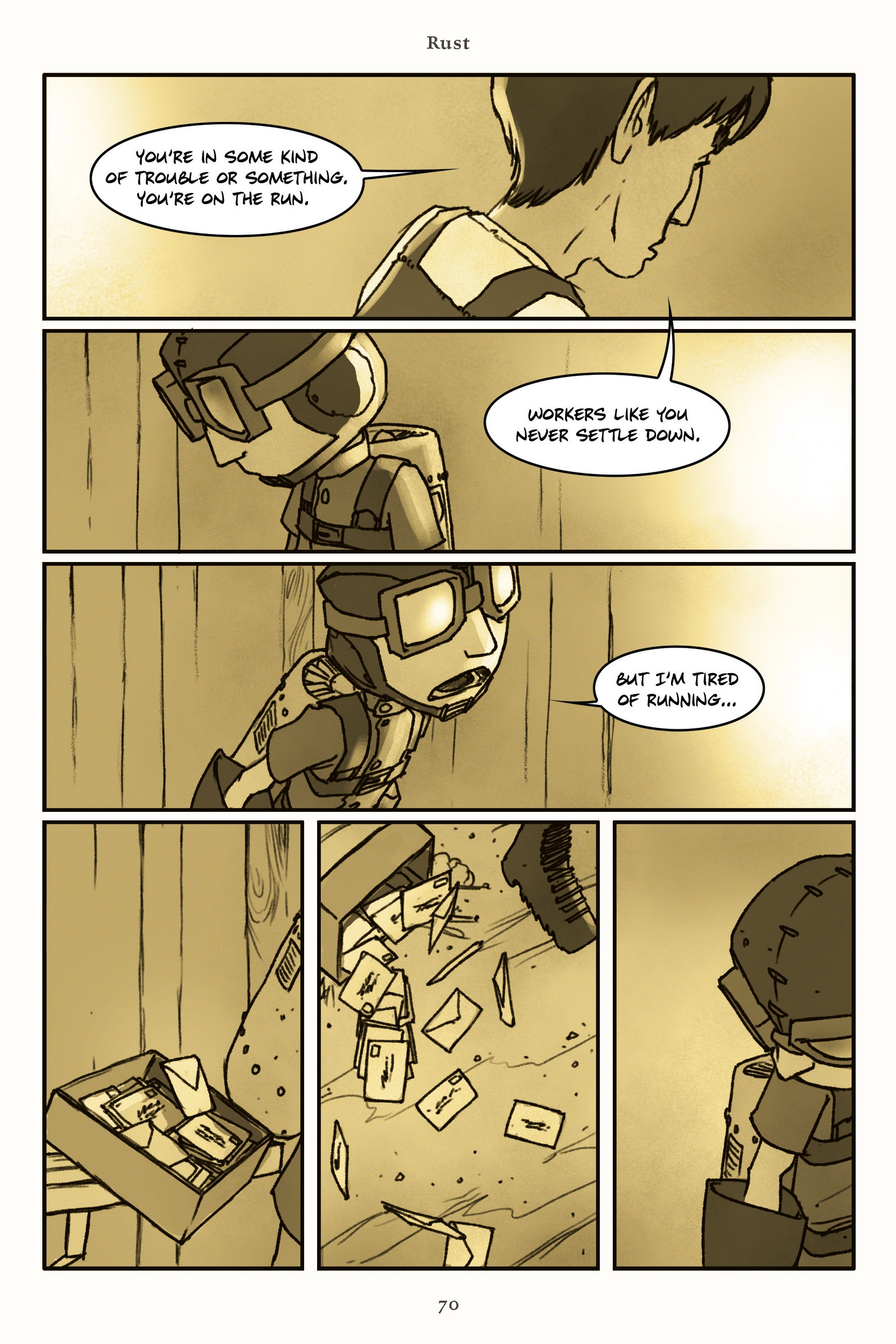 Read online Rust comic -  Issue # TPB 3 (Part 1) - 70