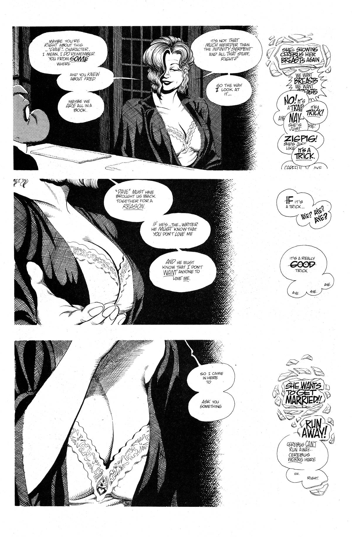 Read online Cerebus comic -  Issue #216 - 17