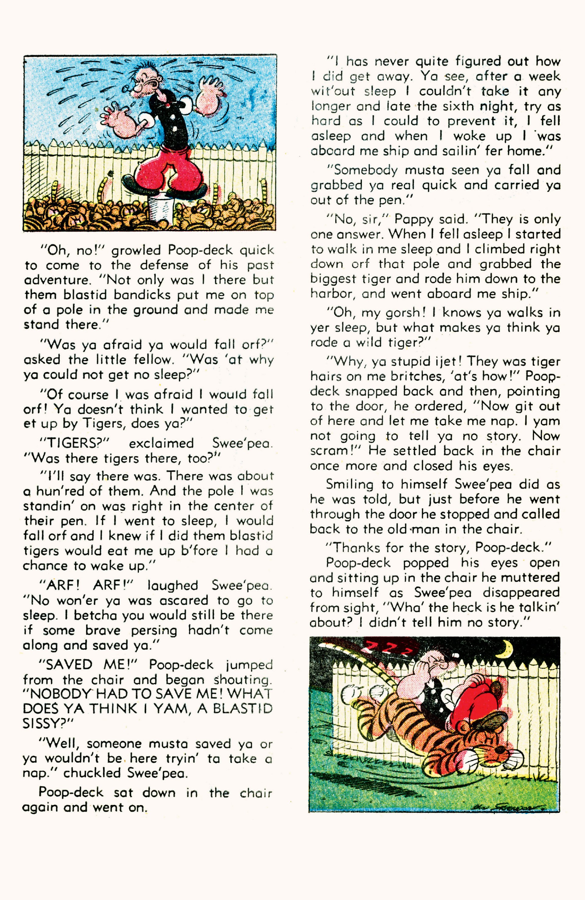 Read online Classic Popeye comic -  Issue #6 - 28
