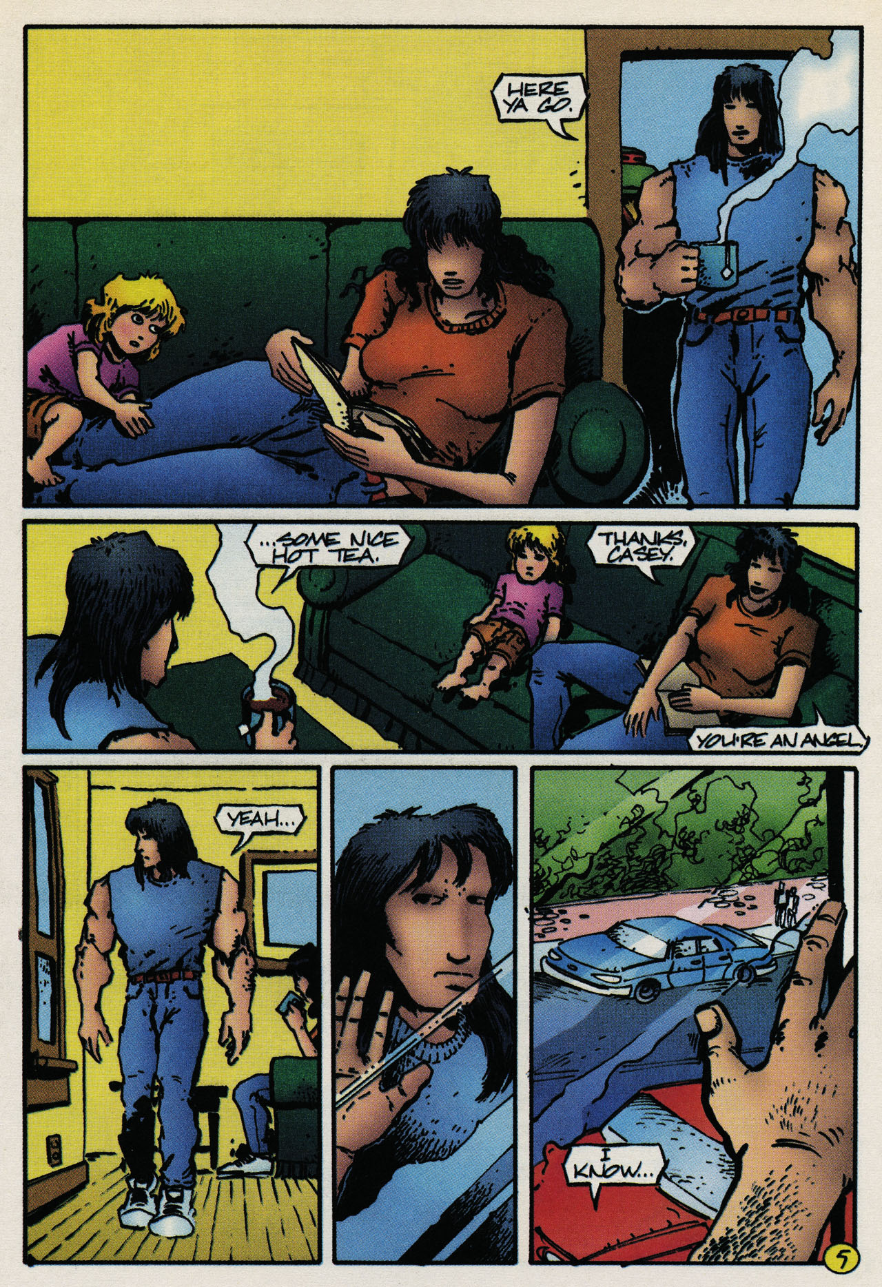 Read online Teenage Mutant Ninja Turtles (1993) comic -  Issue #7 - 7
