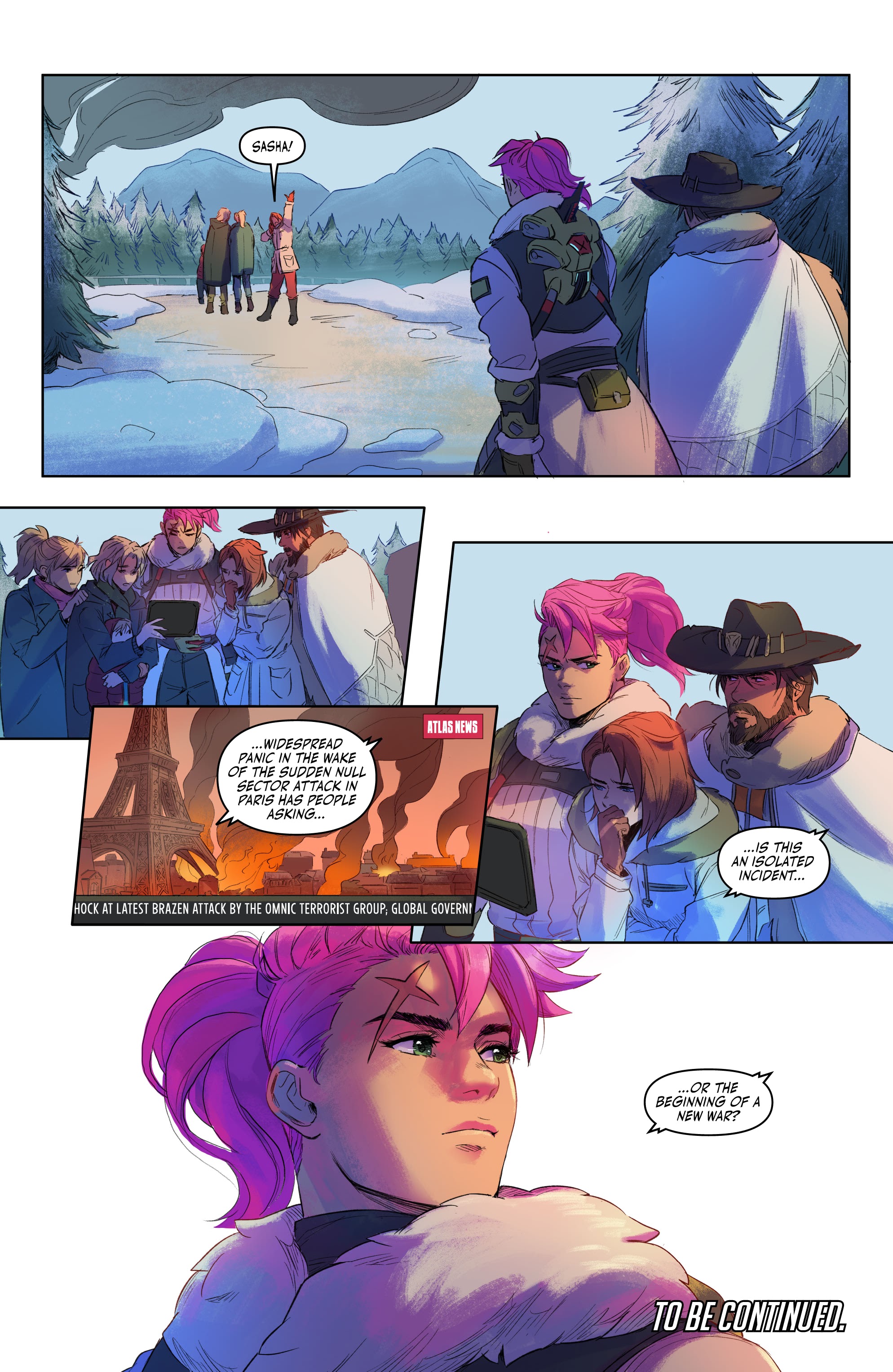 Read online Overwatch: New Blood comic -  Issue #4 - 21