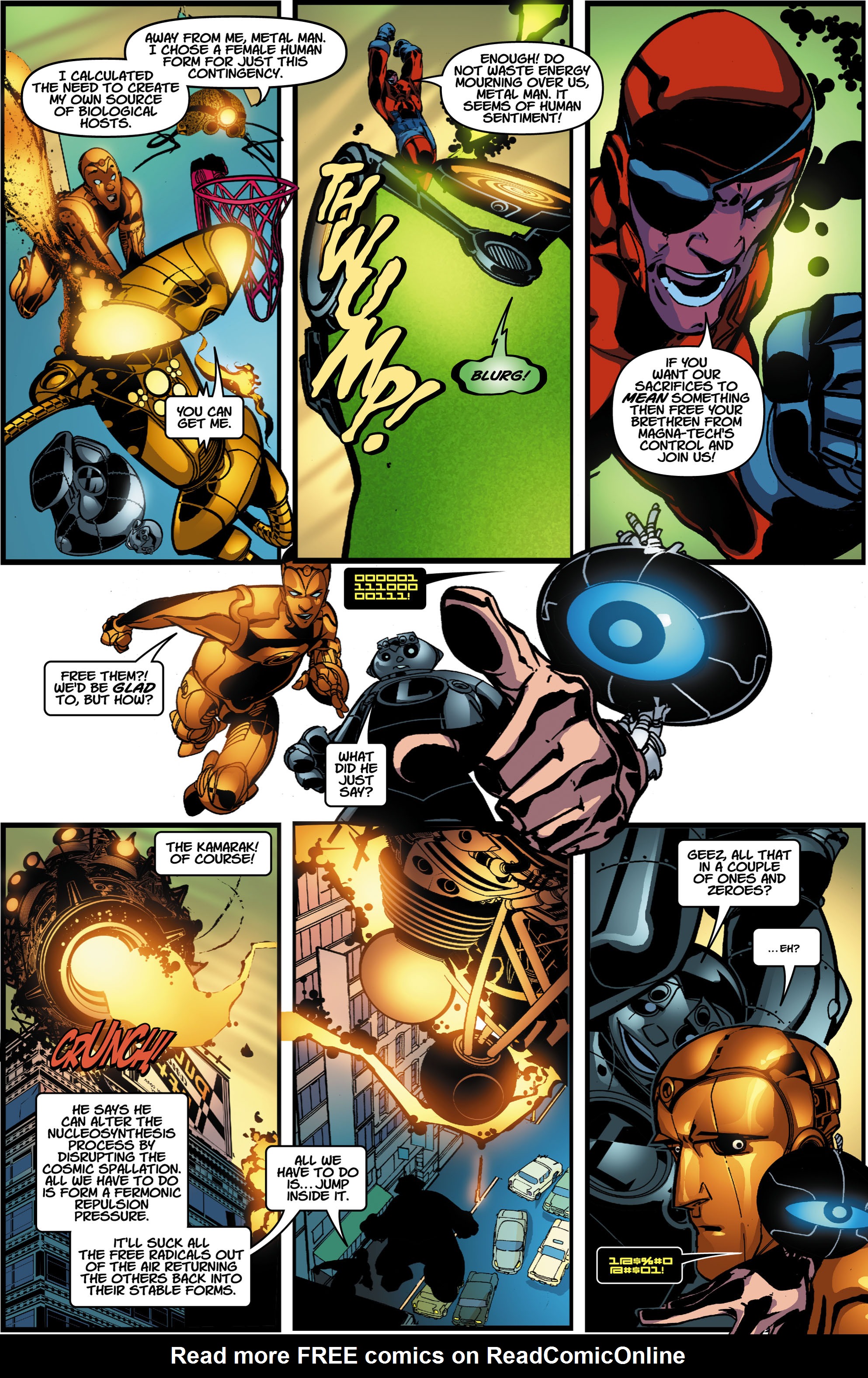 Read online Metal Men (2007) comic -  Issue #7 - 9