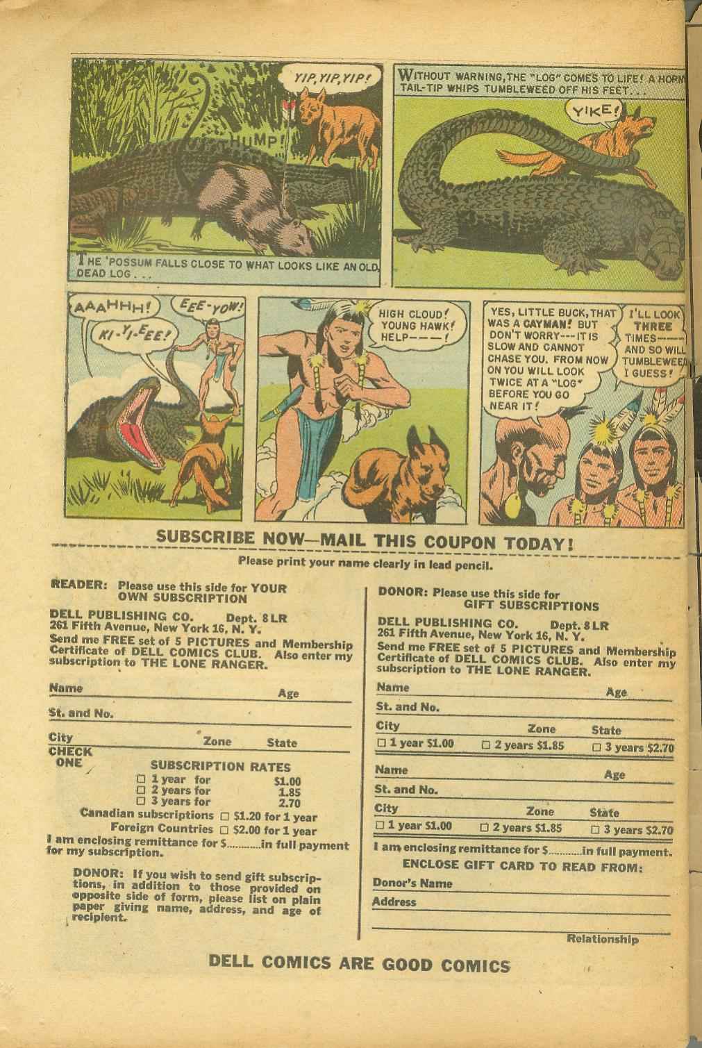 Read online The Lone Ranger (1948) comic -  Issue #38 - 50