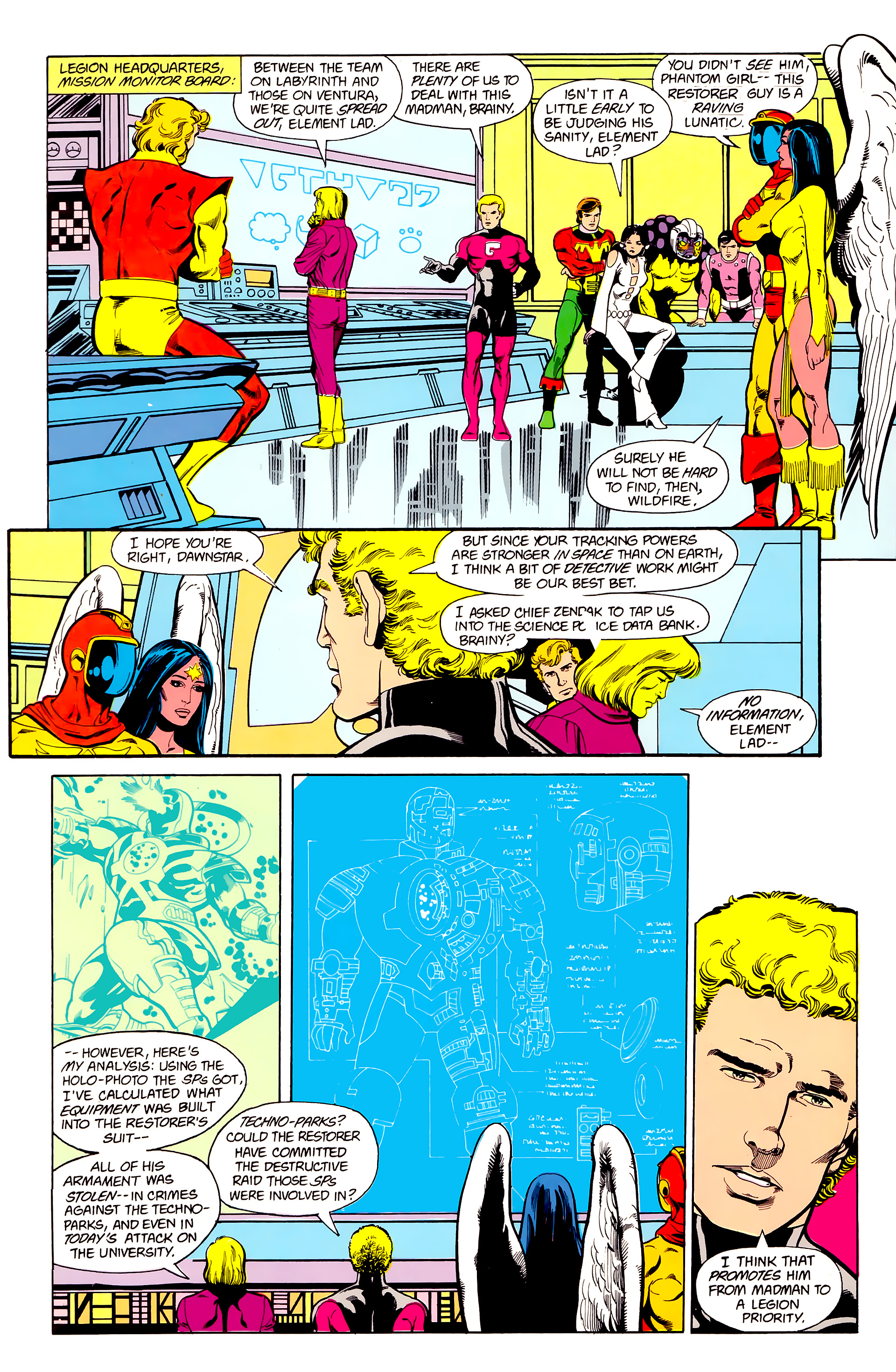 Read online Legion of Super-Heroes (1984) comic -  Issue #22 - 15